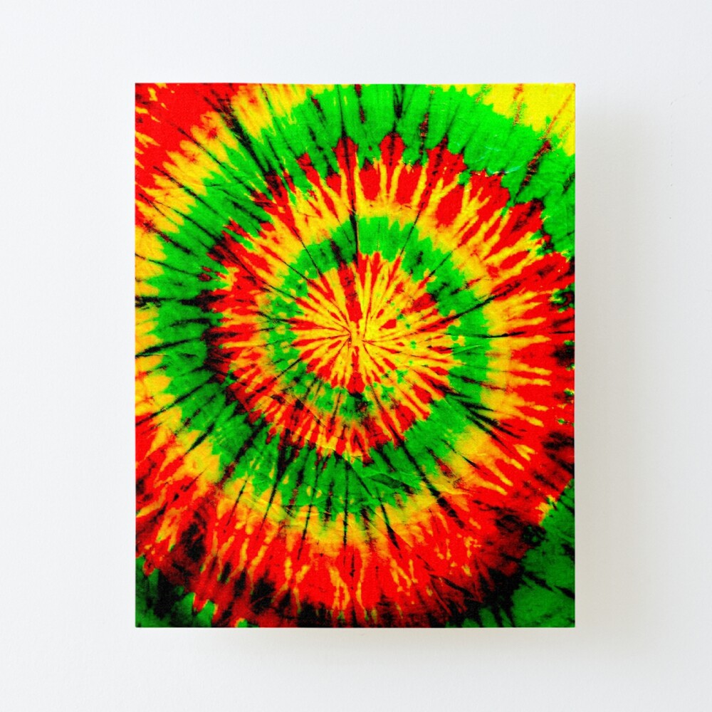 Rasta Tie Dye Background