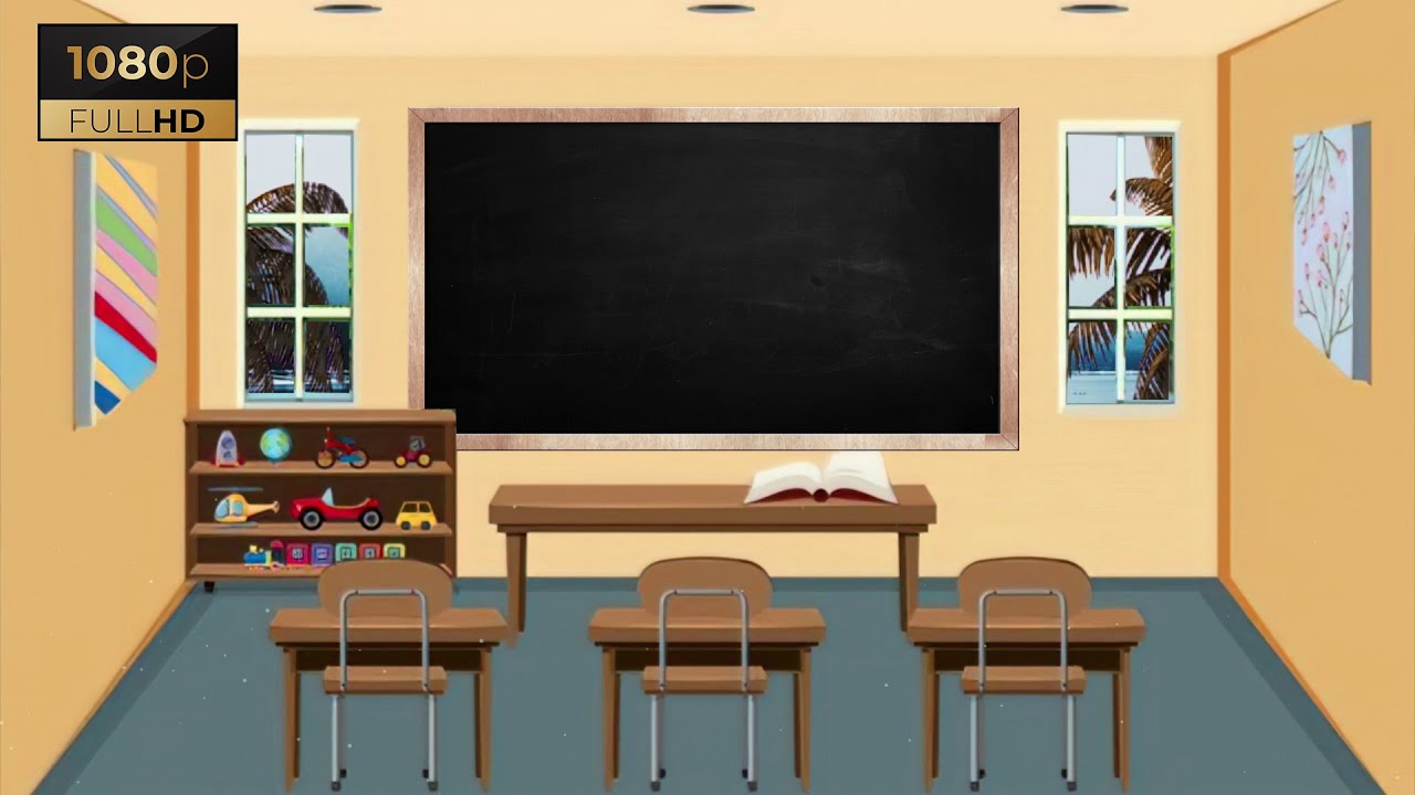 Real Classroom Background