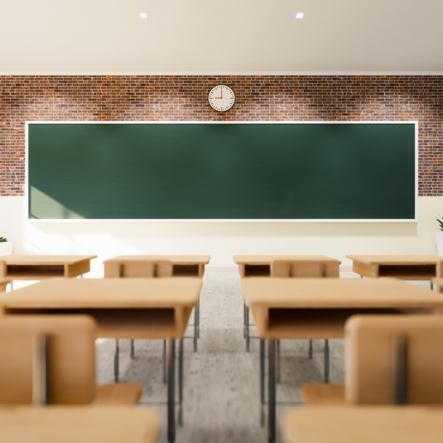 Real Classroom Background