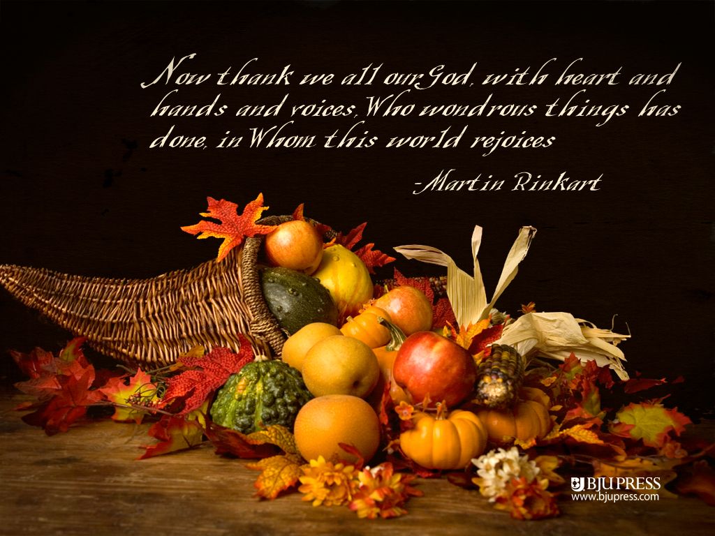 Religious Thanksgiving Background