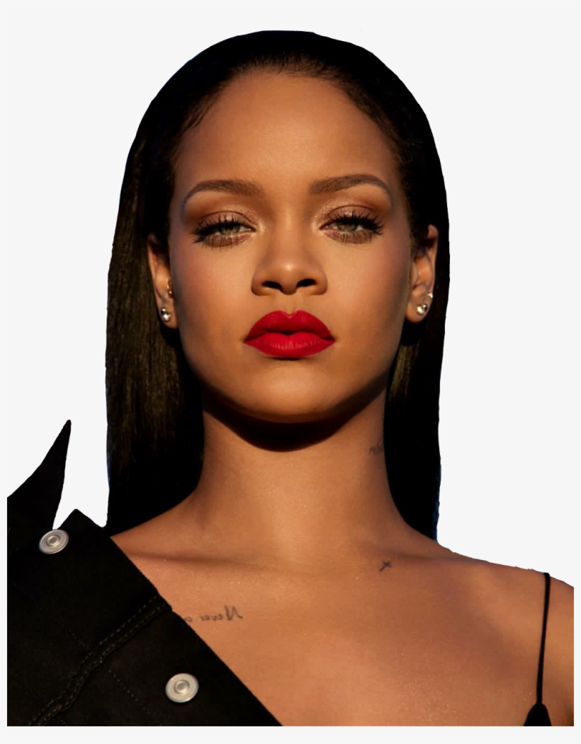 Rihanna White Background