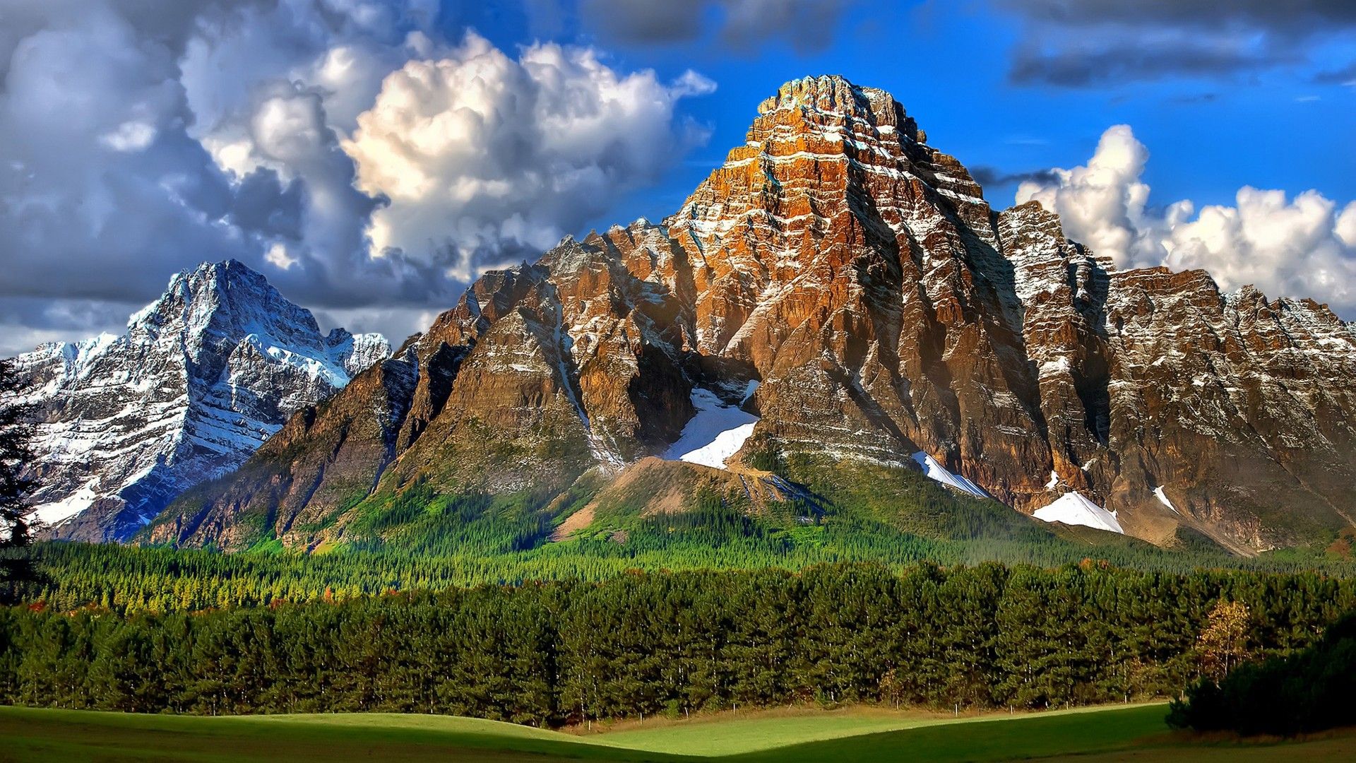 Rocky Mountains Background