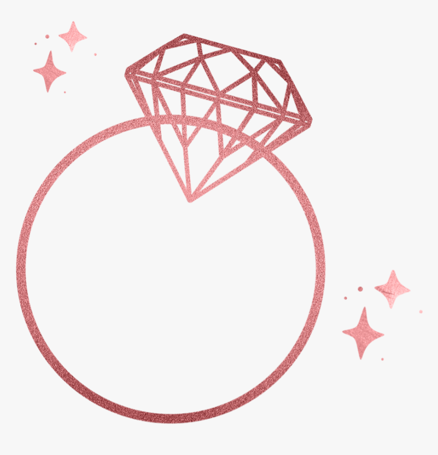 Rose Gold High Resolution Diamond Background