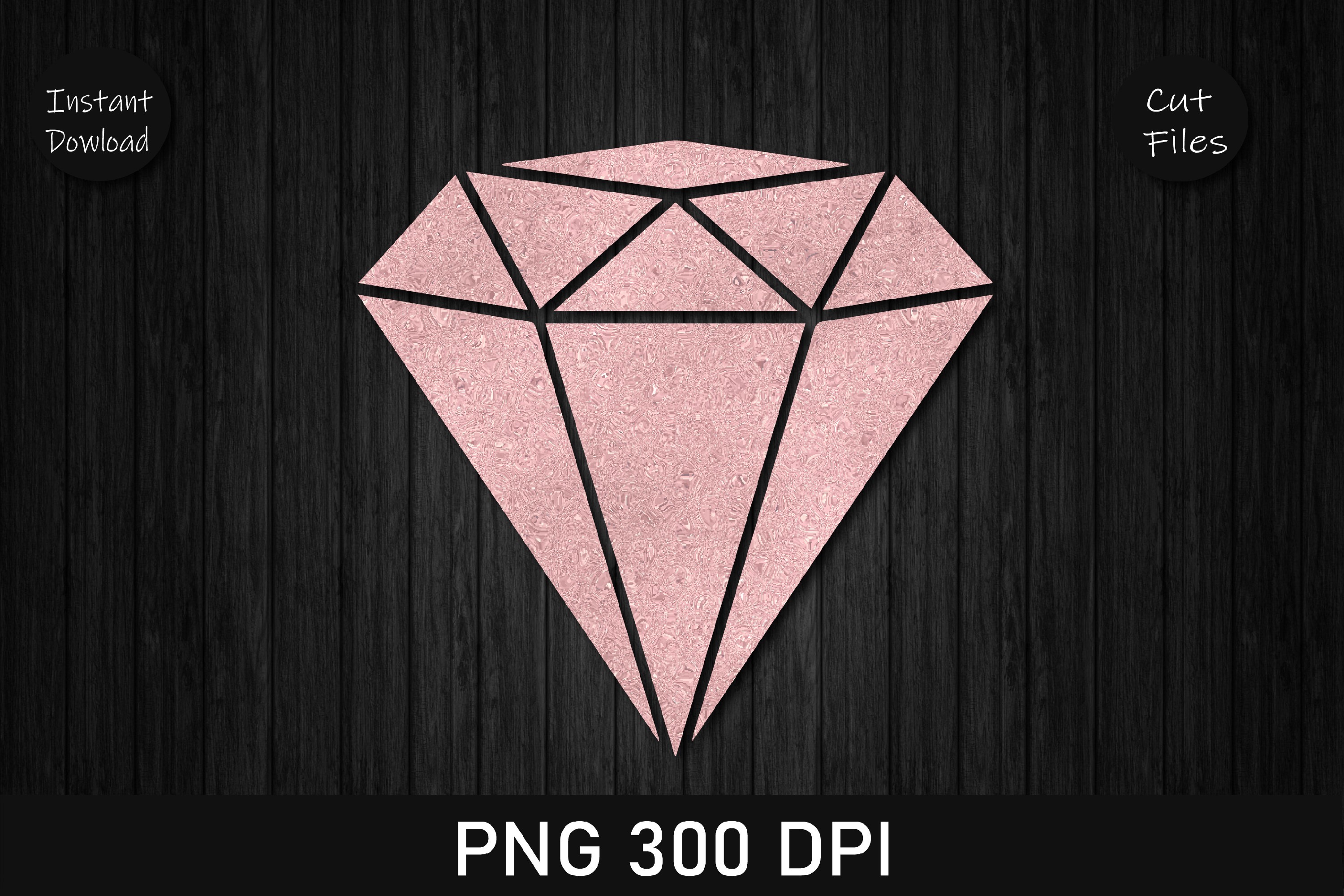 Rose Gold High Resolution Diamond Background