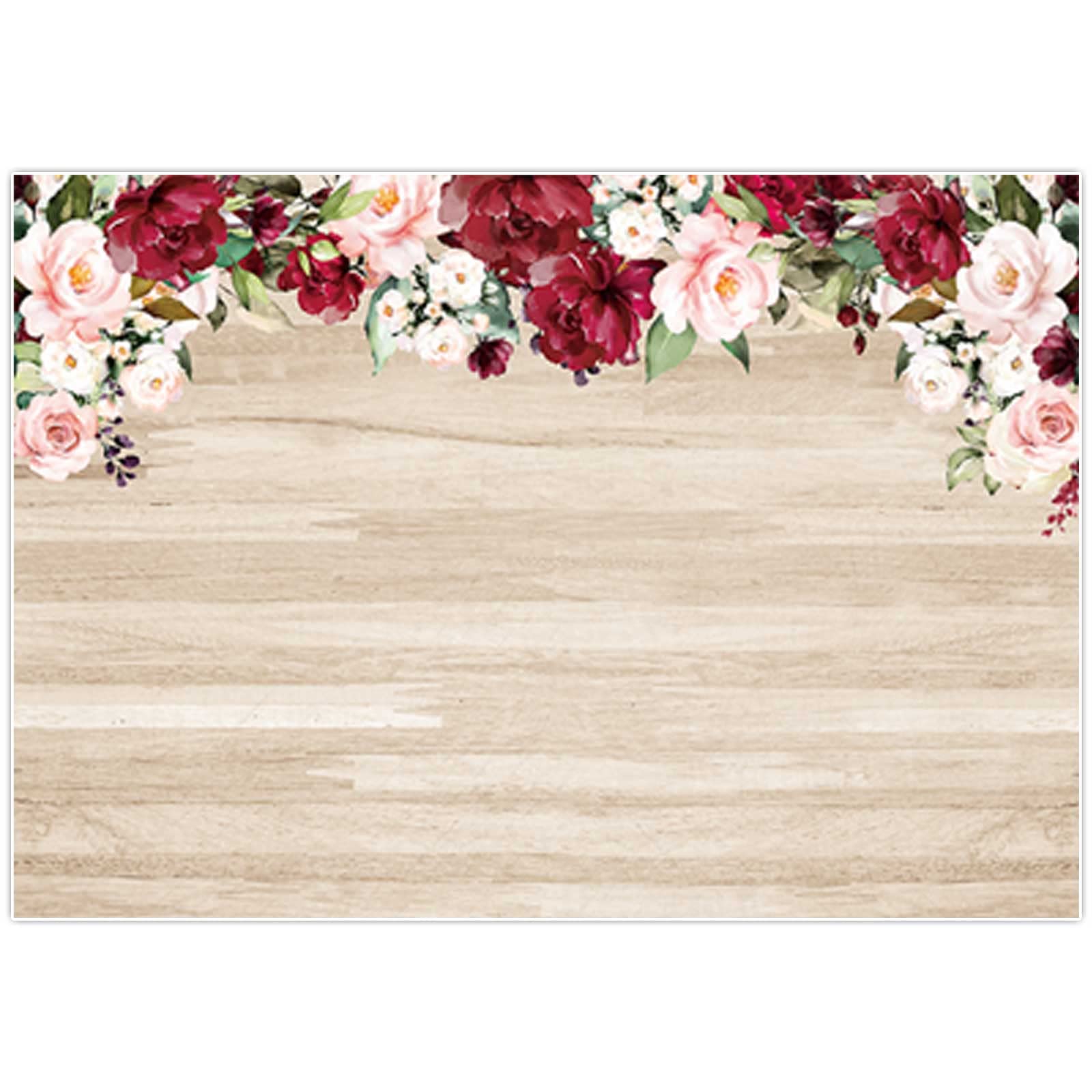 Rustic Flowers Background