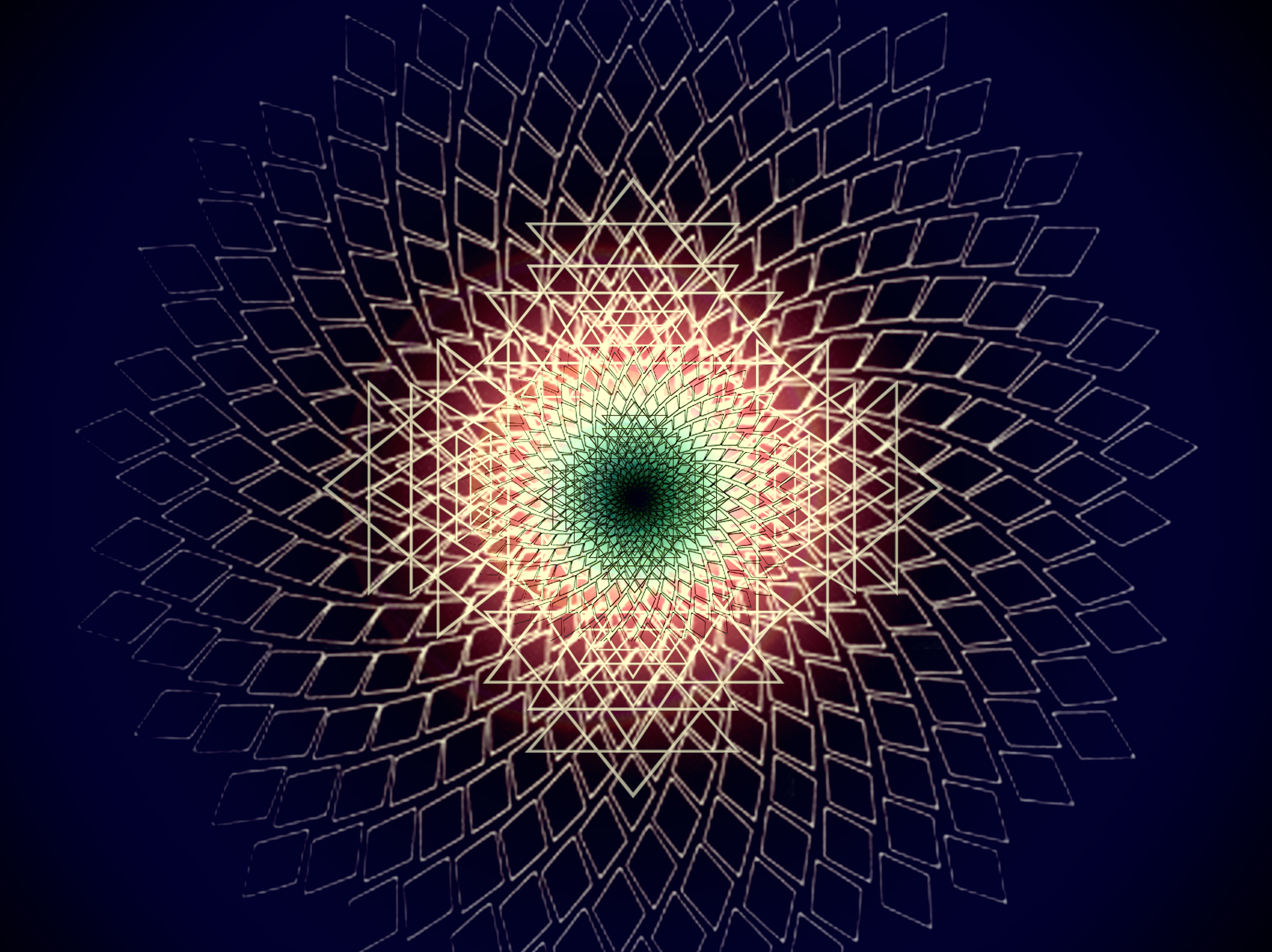 Sacred Geometry Background