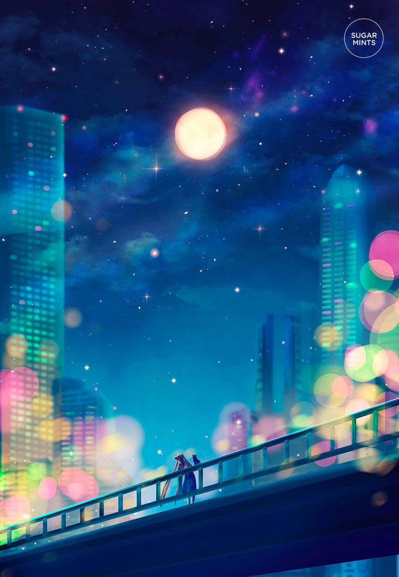 Sailor Moon Background Art