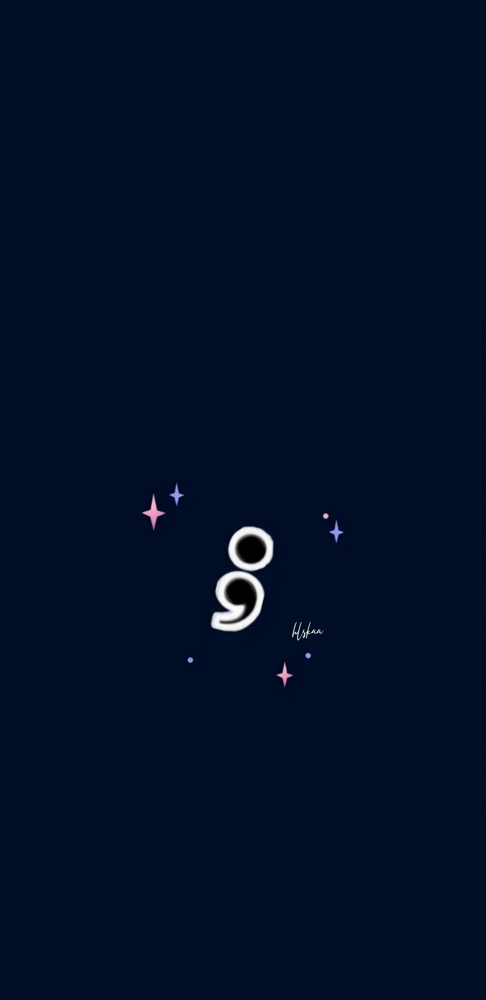 Semicolon Background