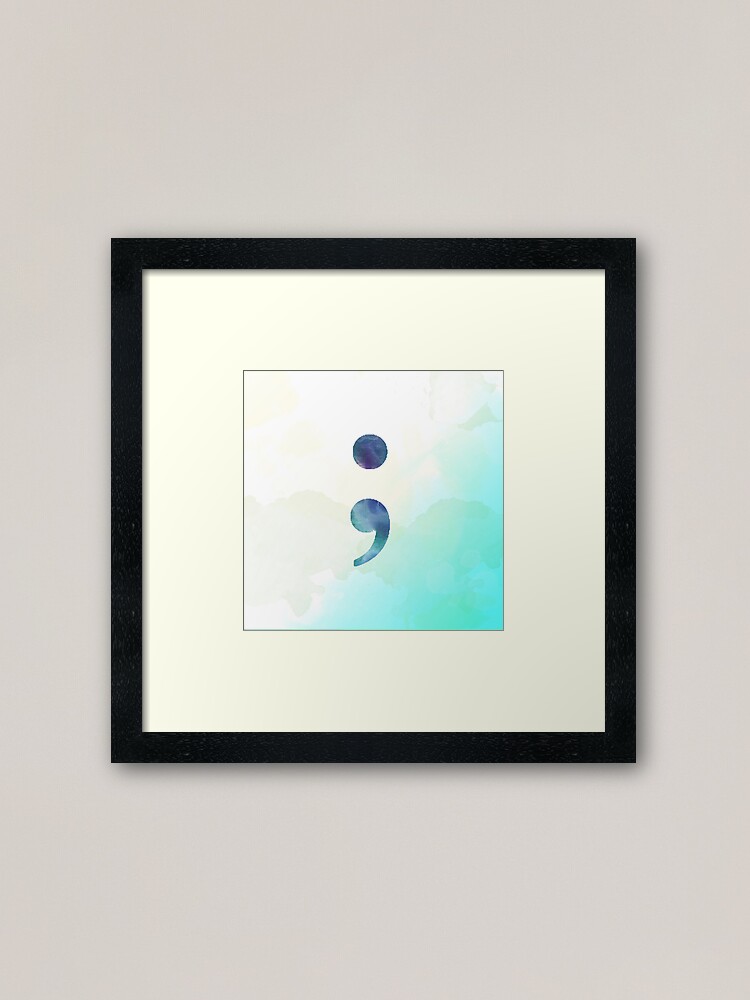 Semicolon Background