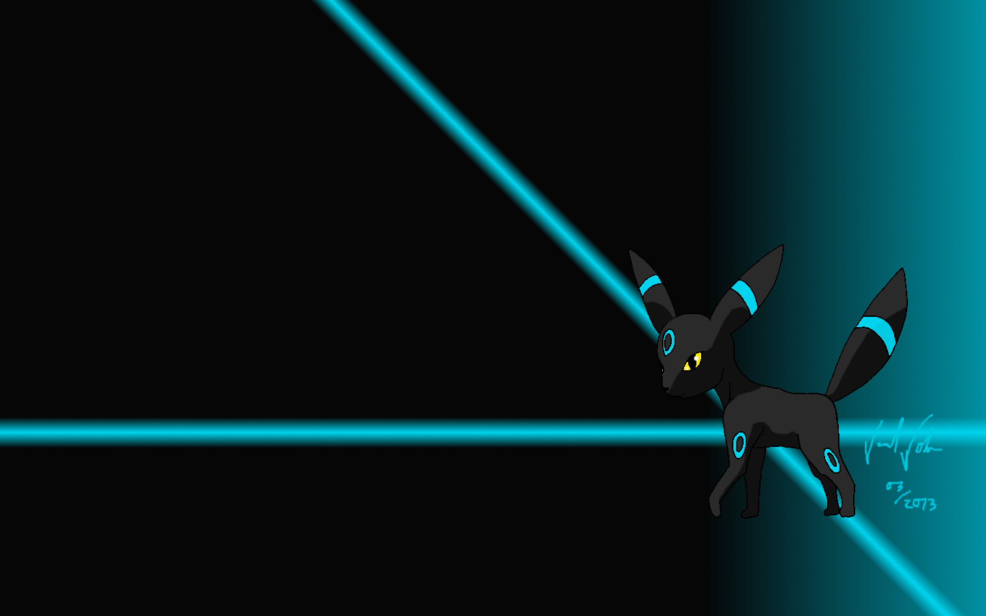 Shiny Umbreon Background