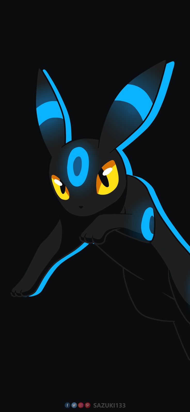 Shiny Umbreon Background