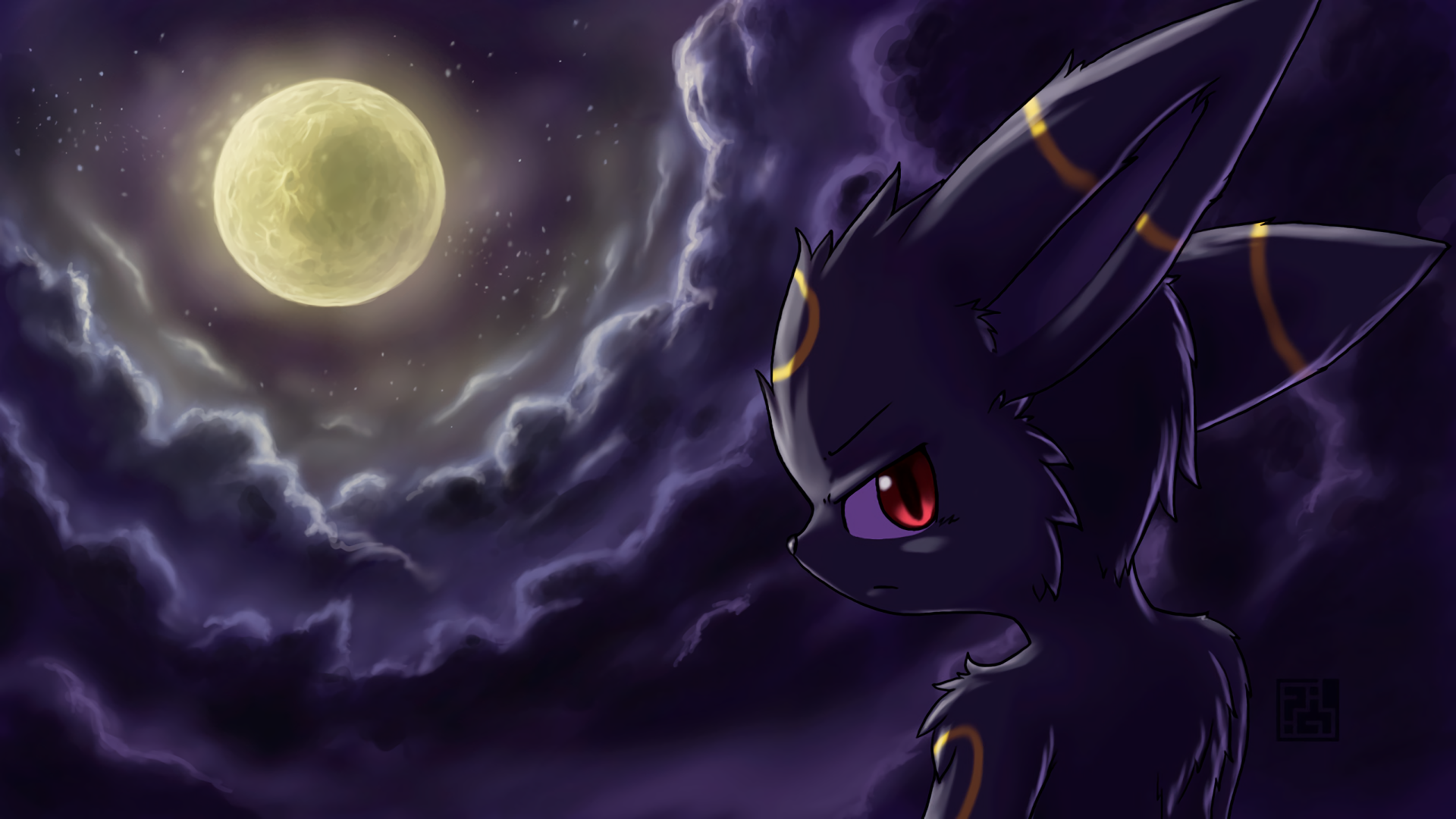 Shiny Umbreon Background