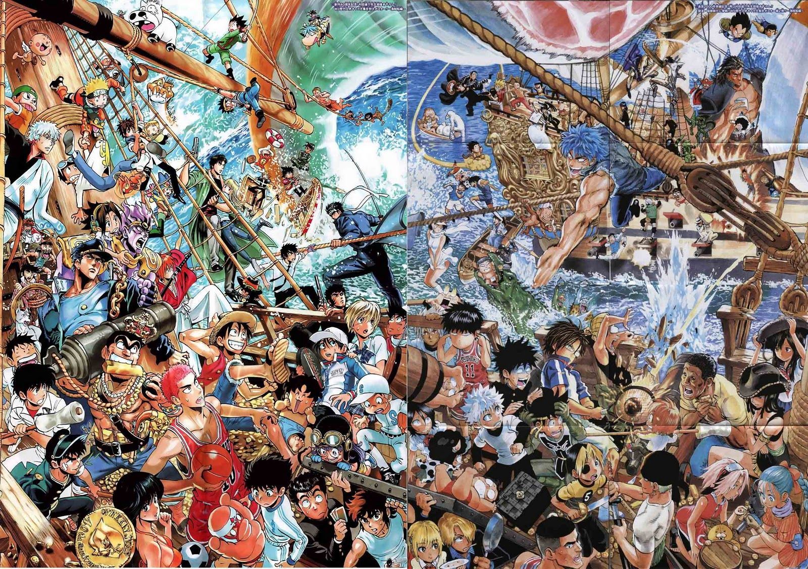 Shonen Jump Background