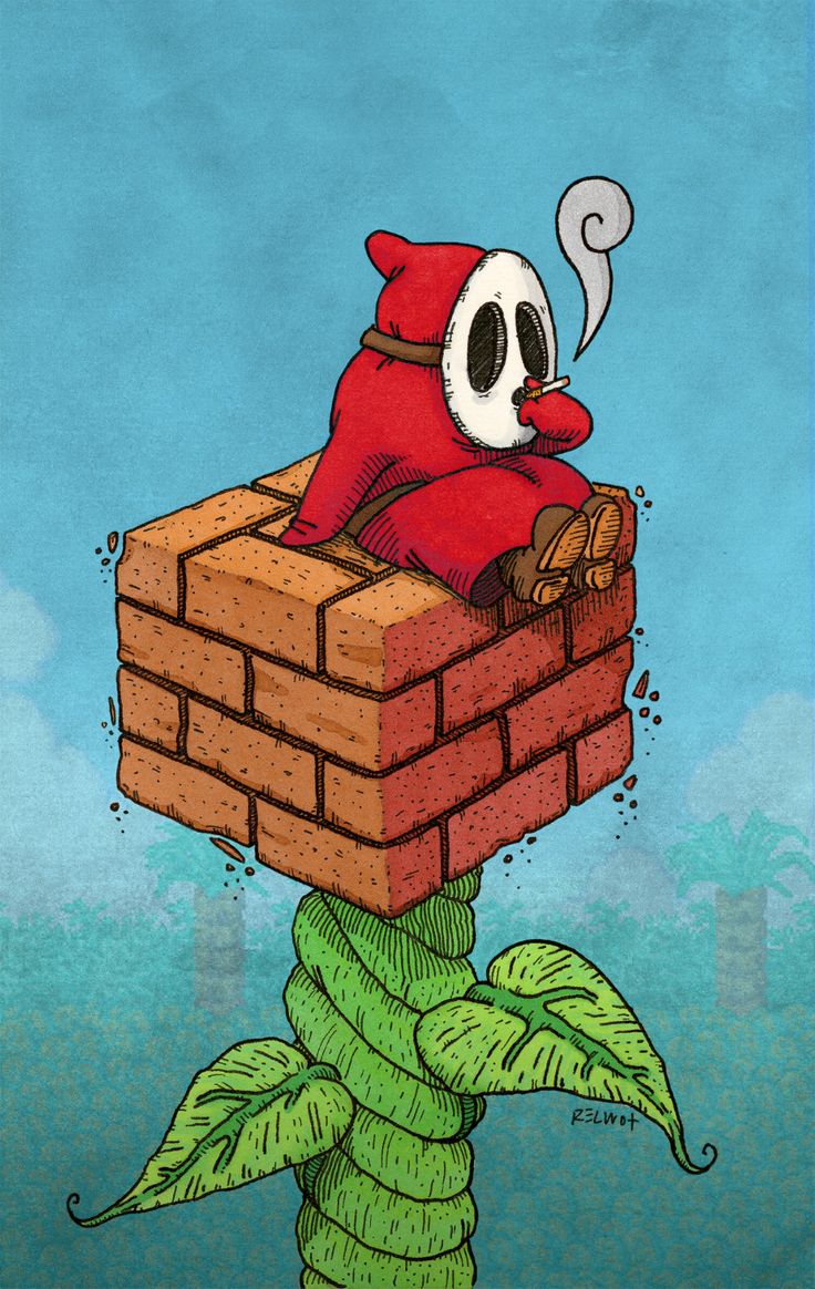 Shy Guy Background