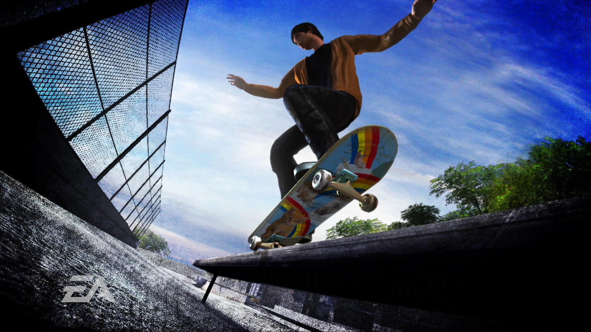 Skateboard Desktop Background