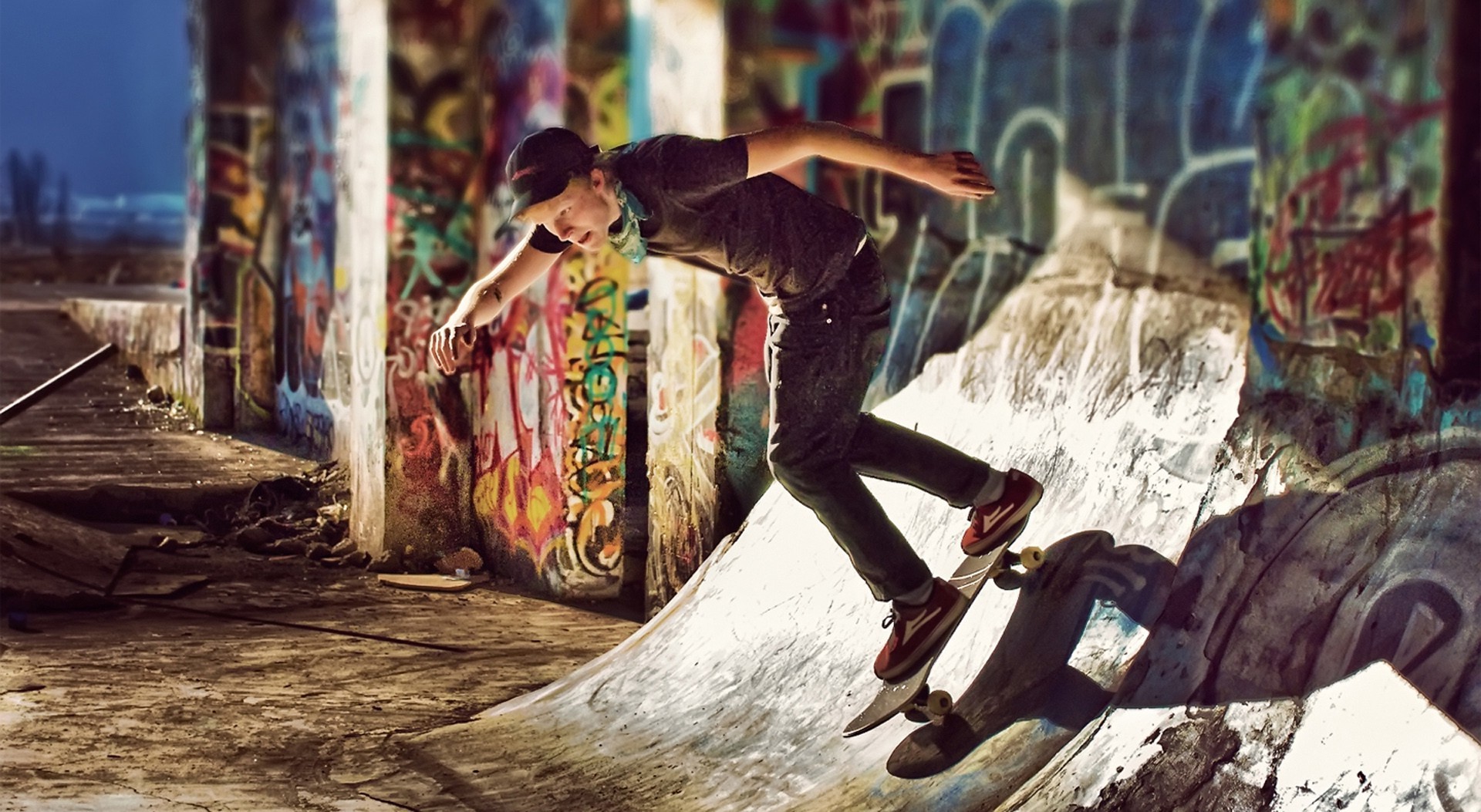 Skateboard Desktop Background