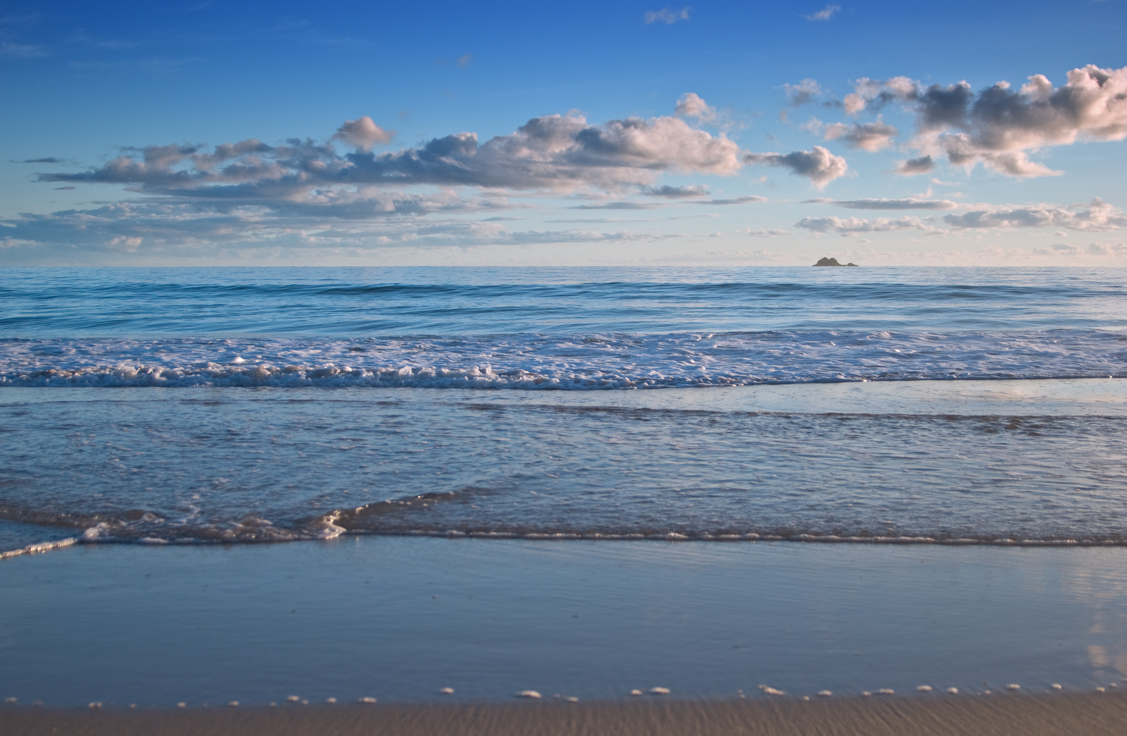 Sky And Water Background