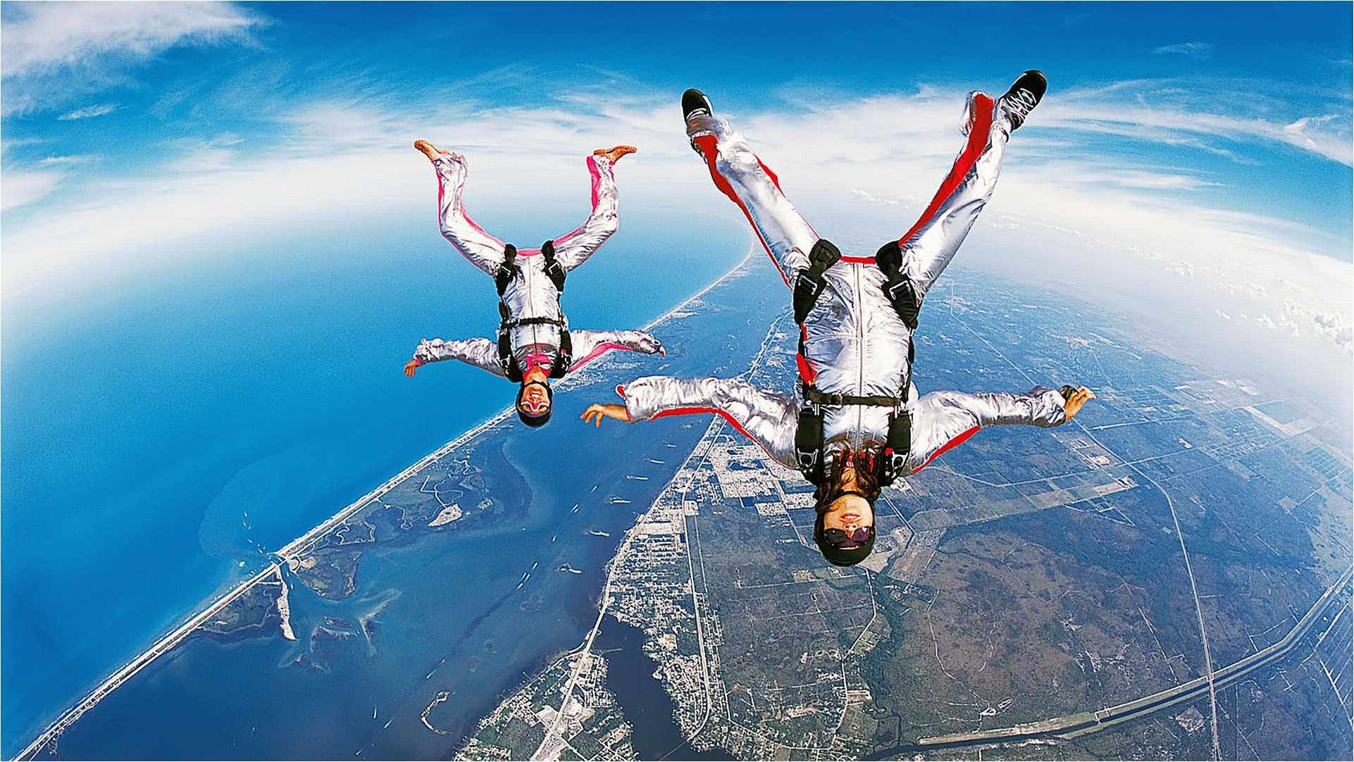 Skydiving Background For Zoom