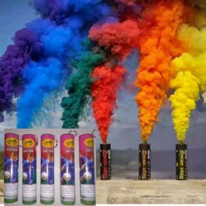 Smoke Bomb Background