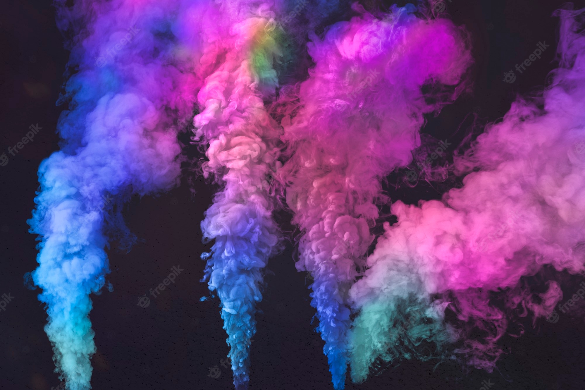 Smoke Bomb Background