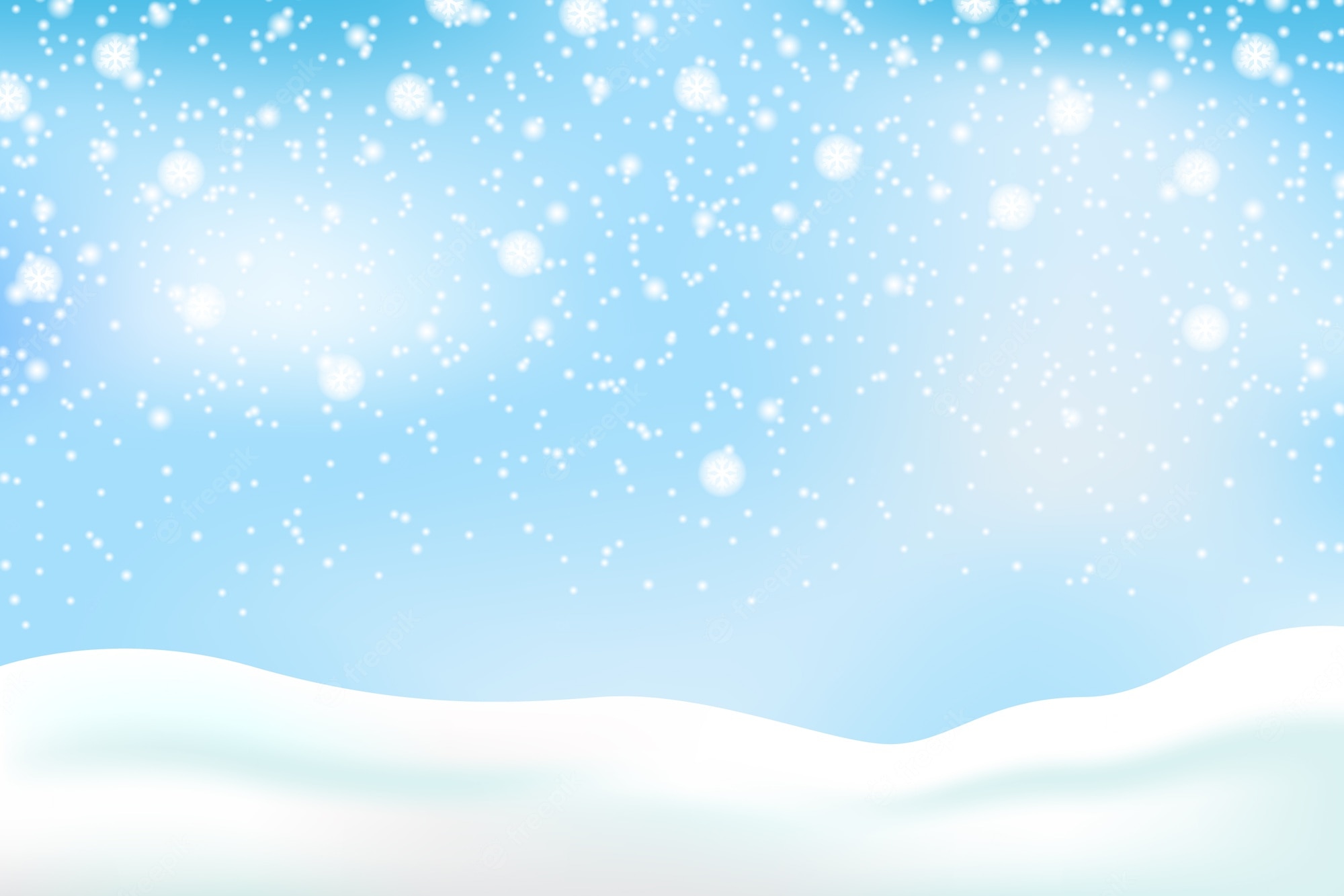 Snowy Background