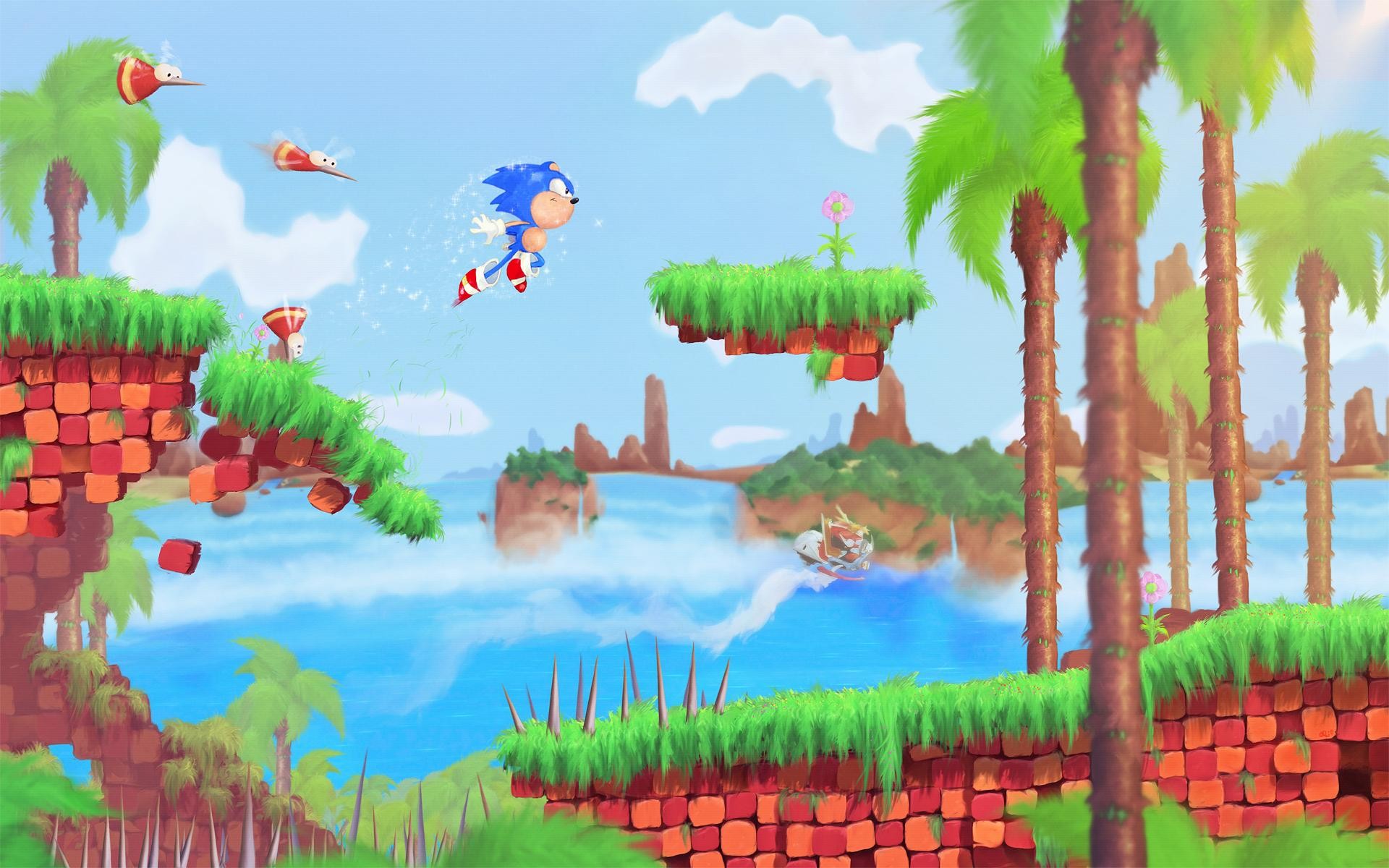 Sonic Cd Backgrounds