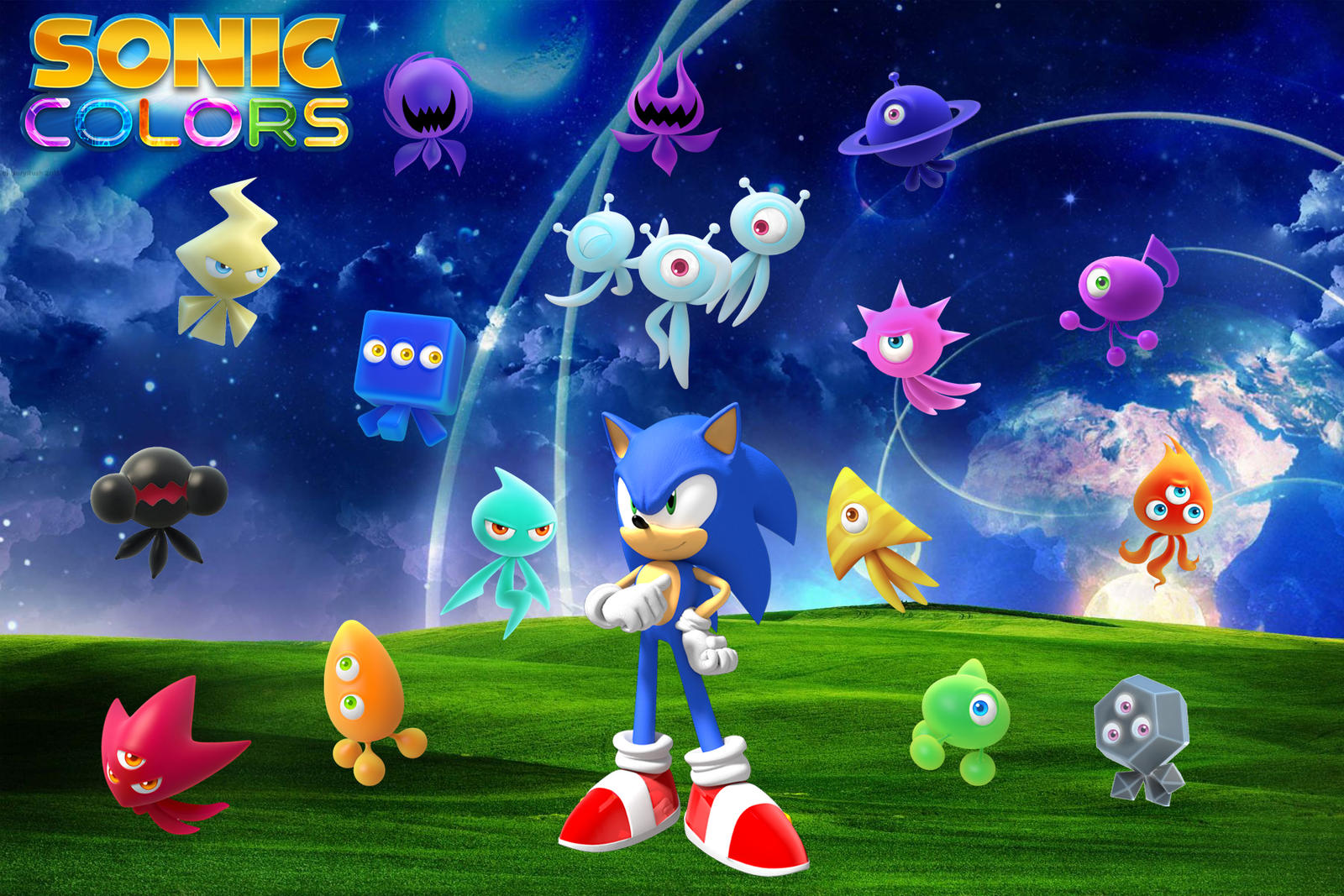 Sonic Colors Background