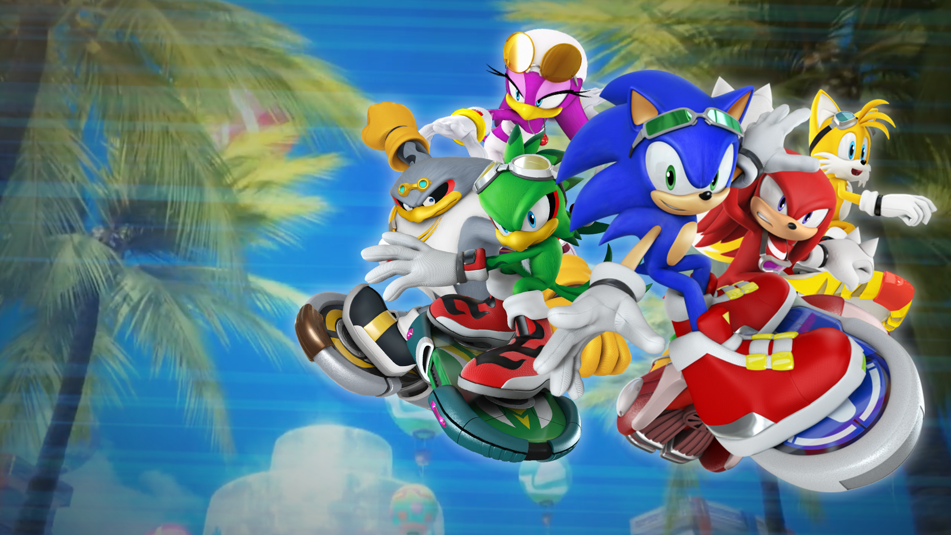 Sonic Riders Background