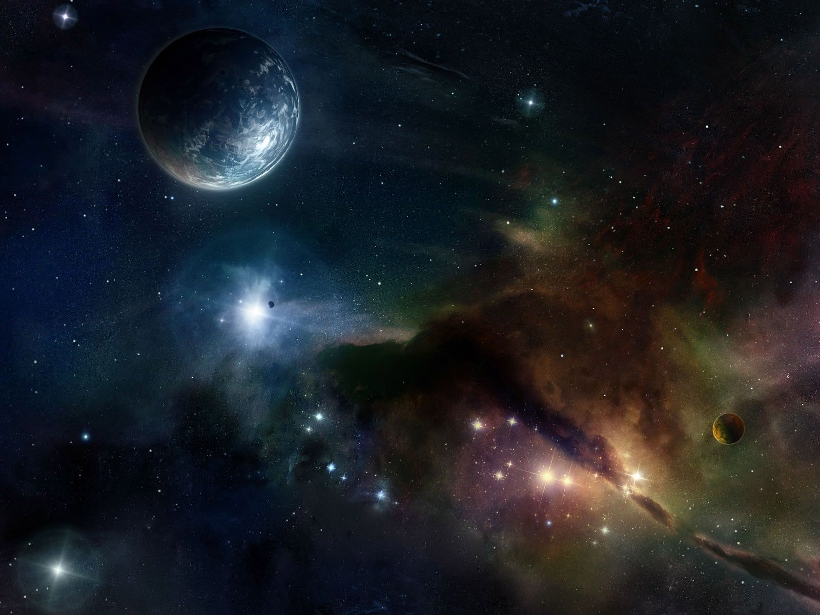 Space Art Background