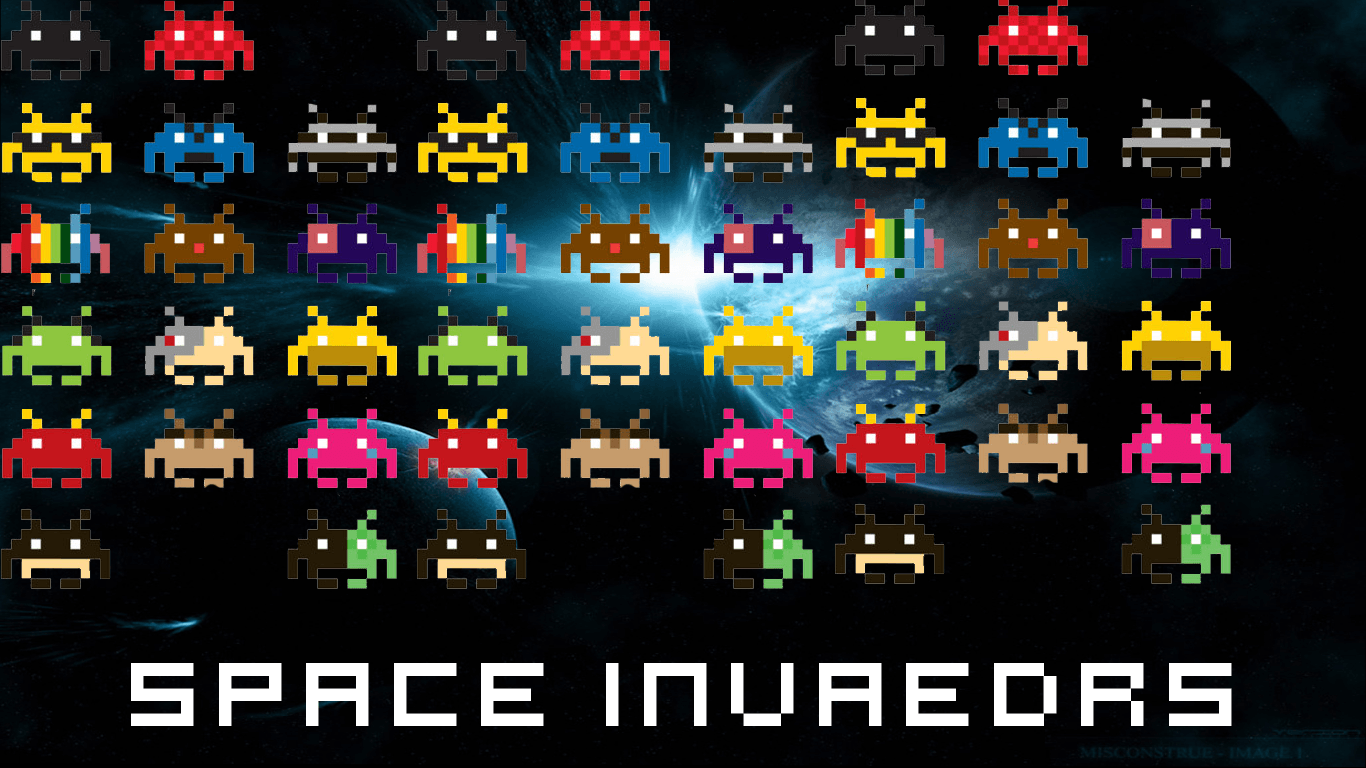 Space Invaders Backgrounds