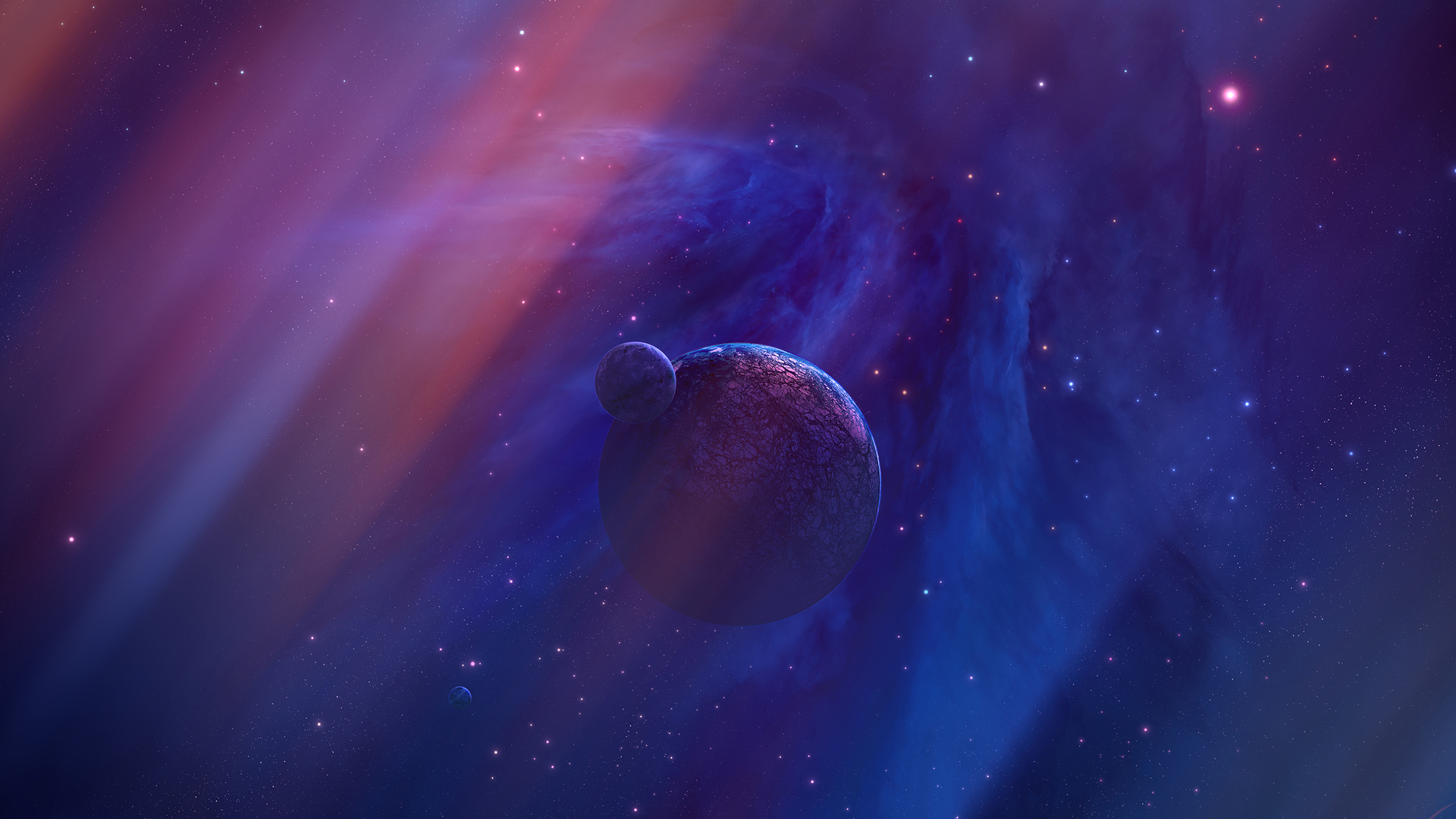 Space Laptop Background