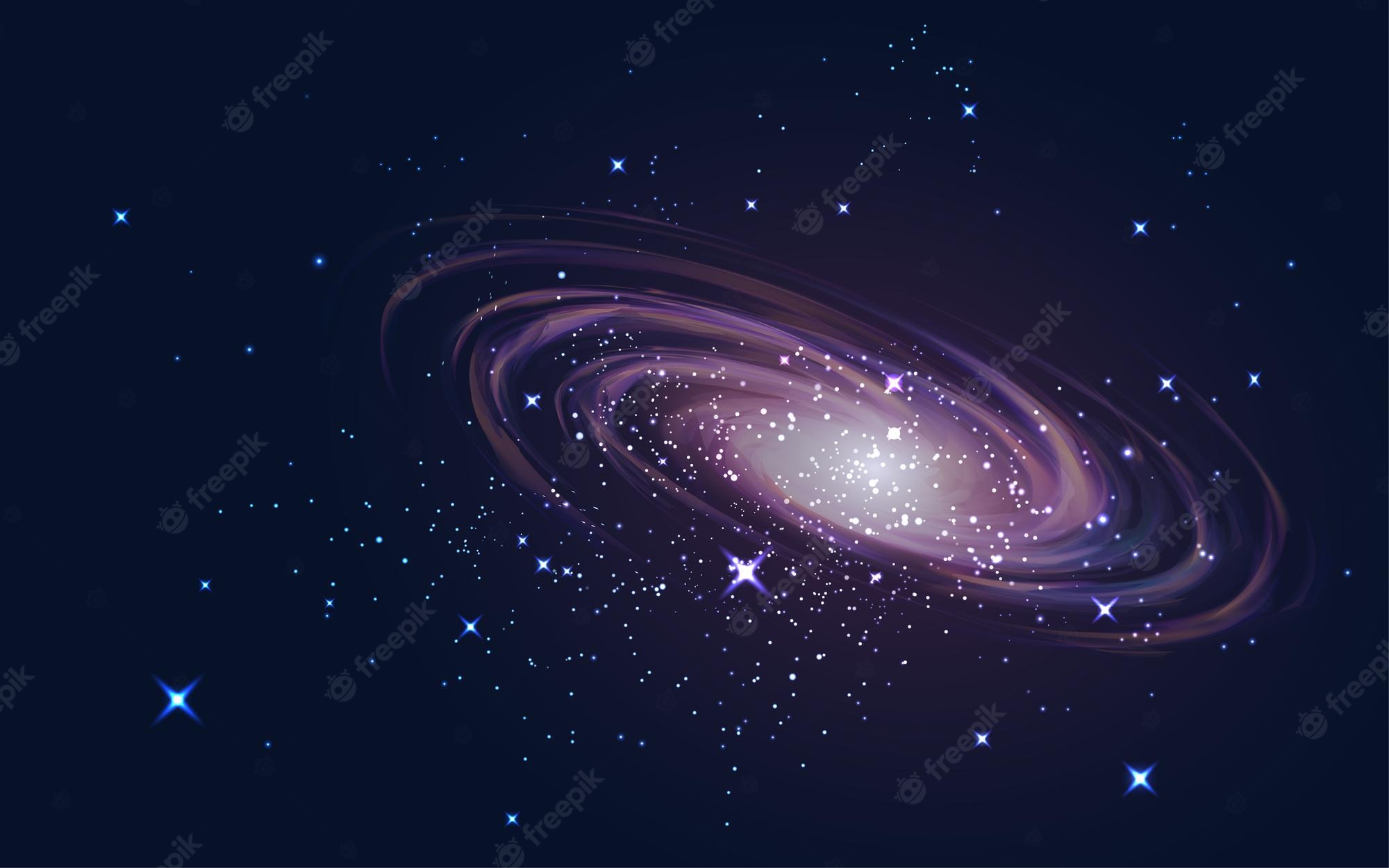 Spiral Galaxy Background