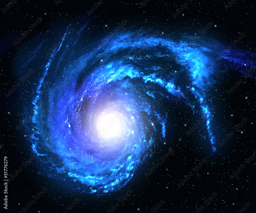 Spiral Galaxy Background