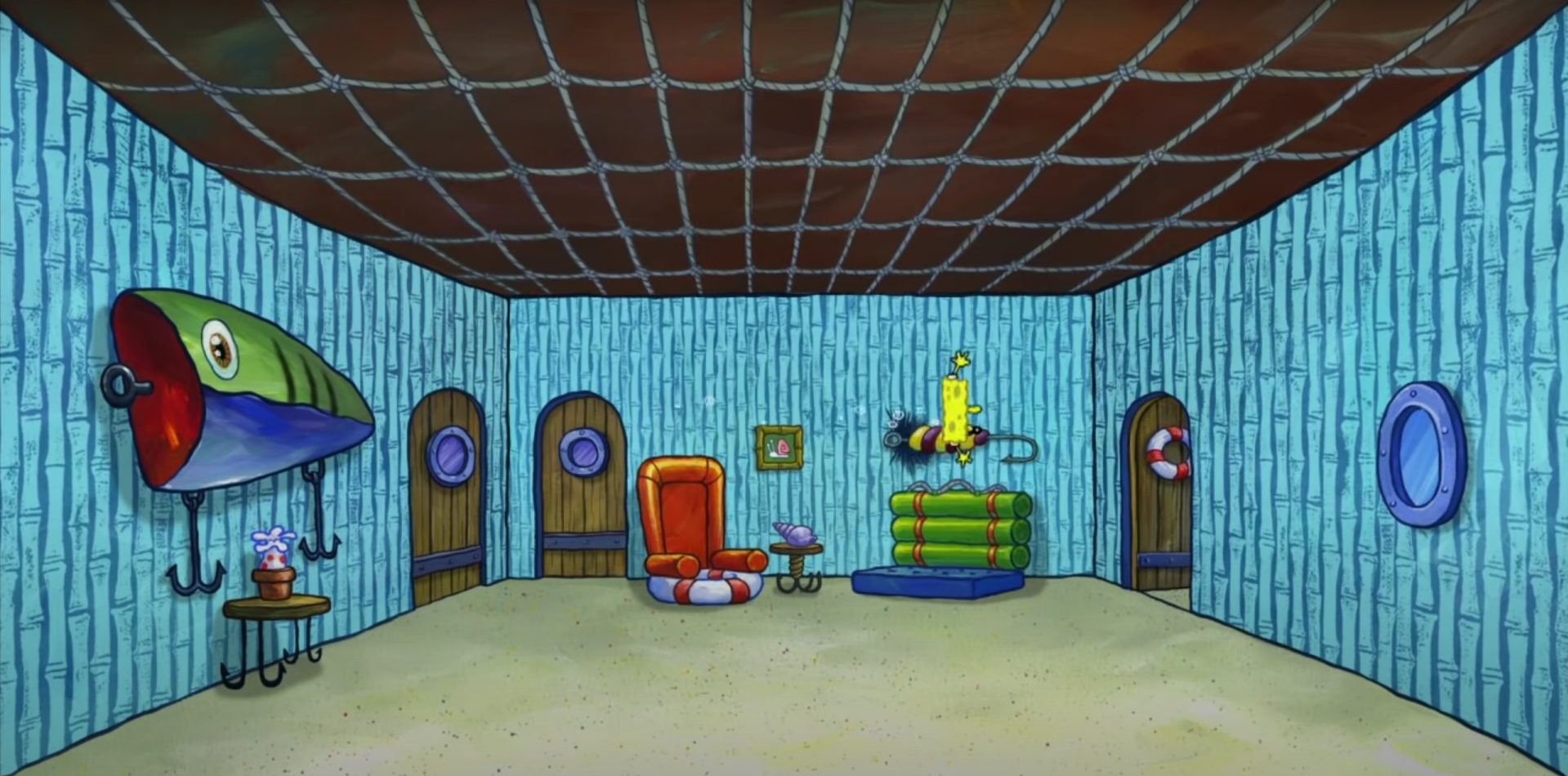 Spongebob House Background