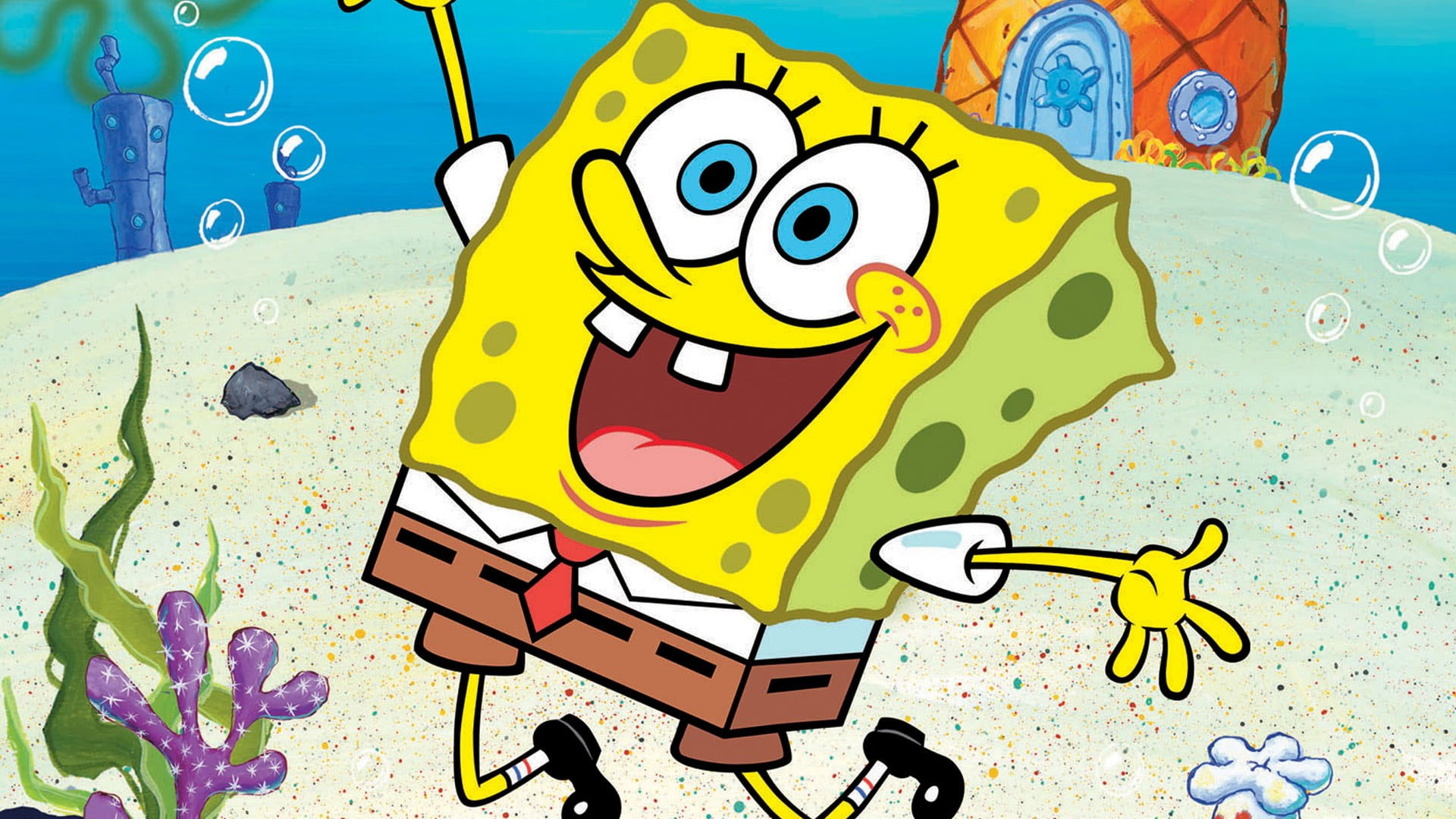 Spongebob House Background