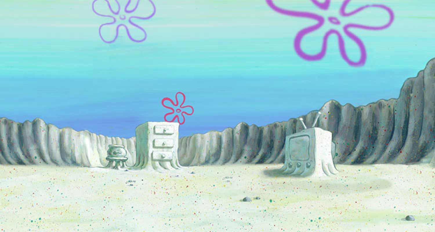 Spongebob House Background