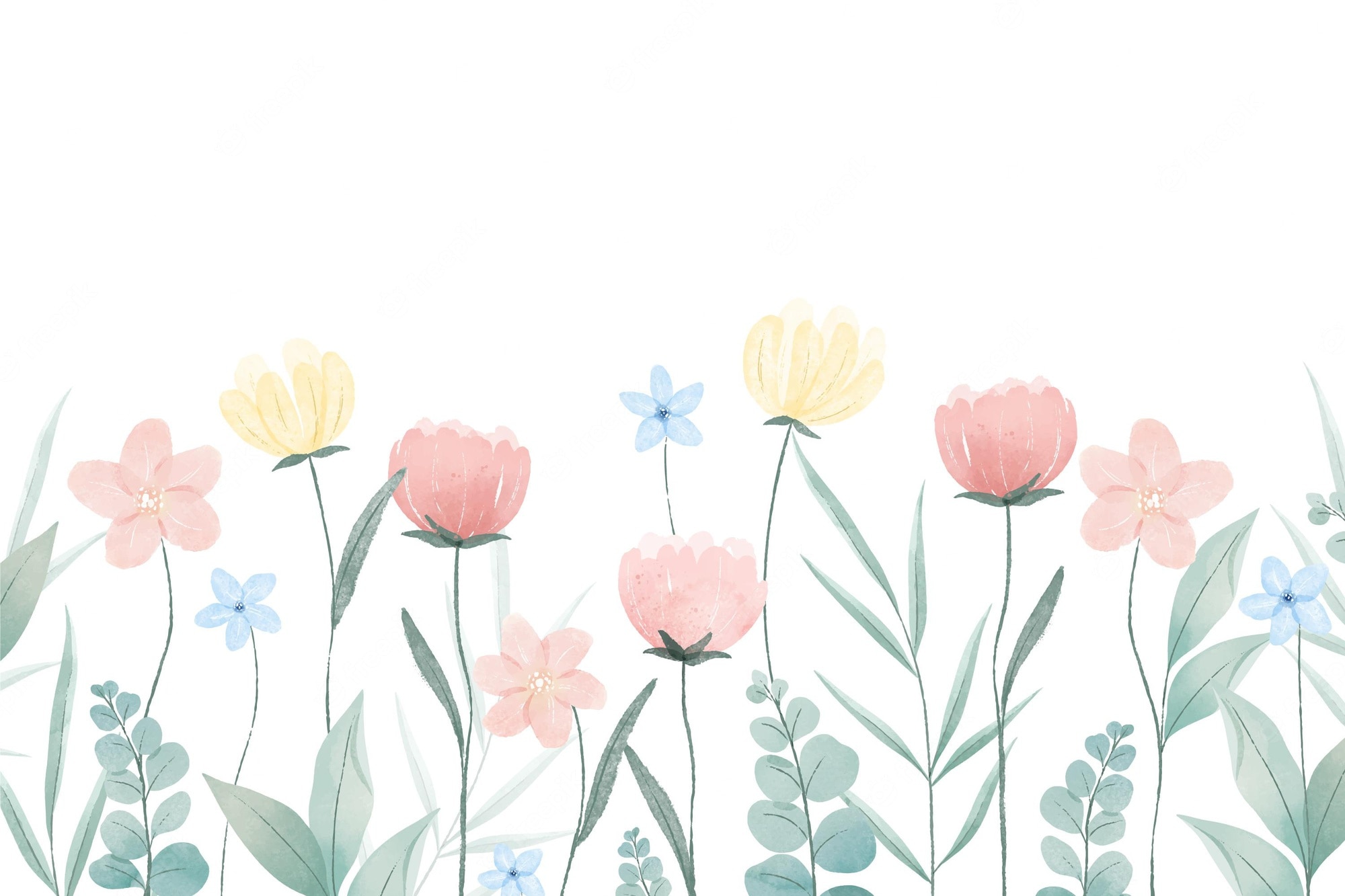 Spring Watercolor Background