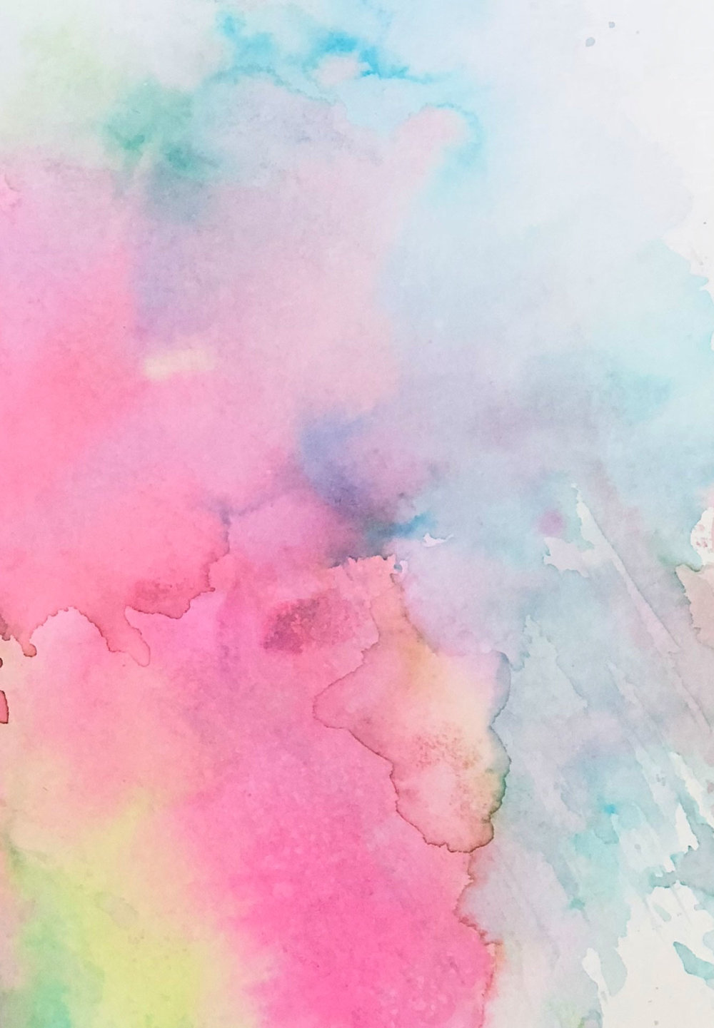 Spring Watercolor Background