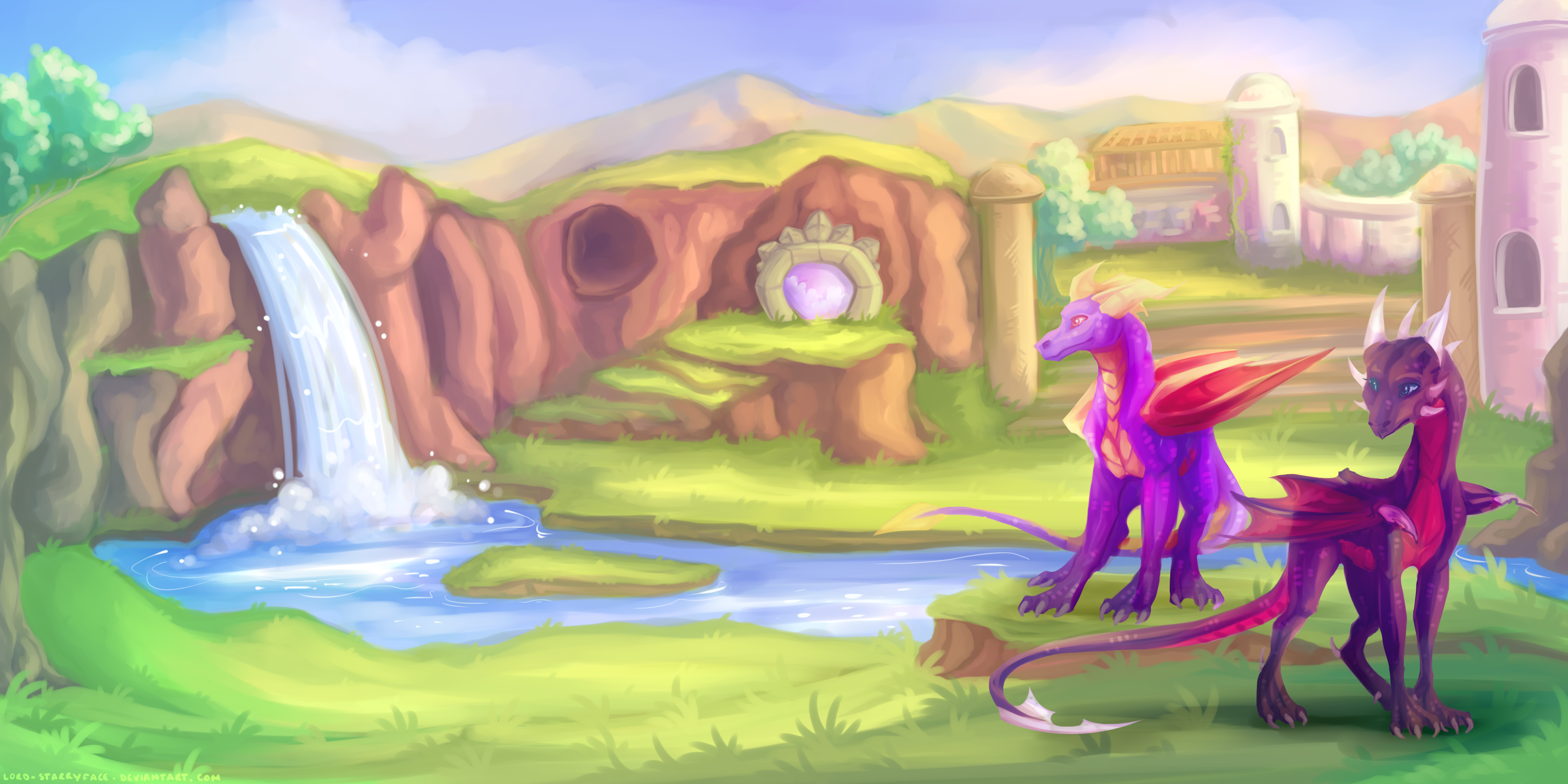 Spyro Backgrounds