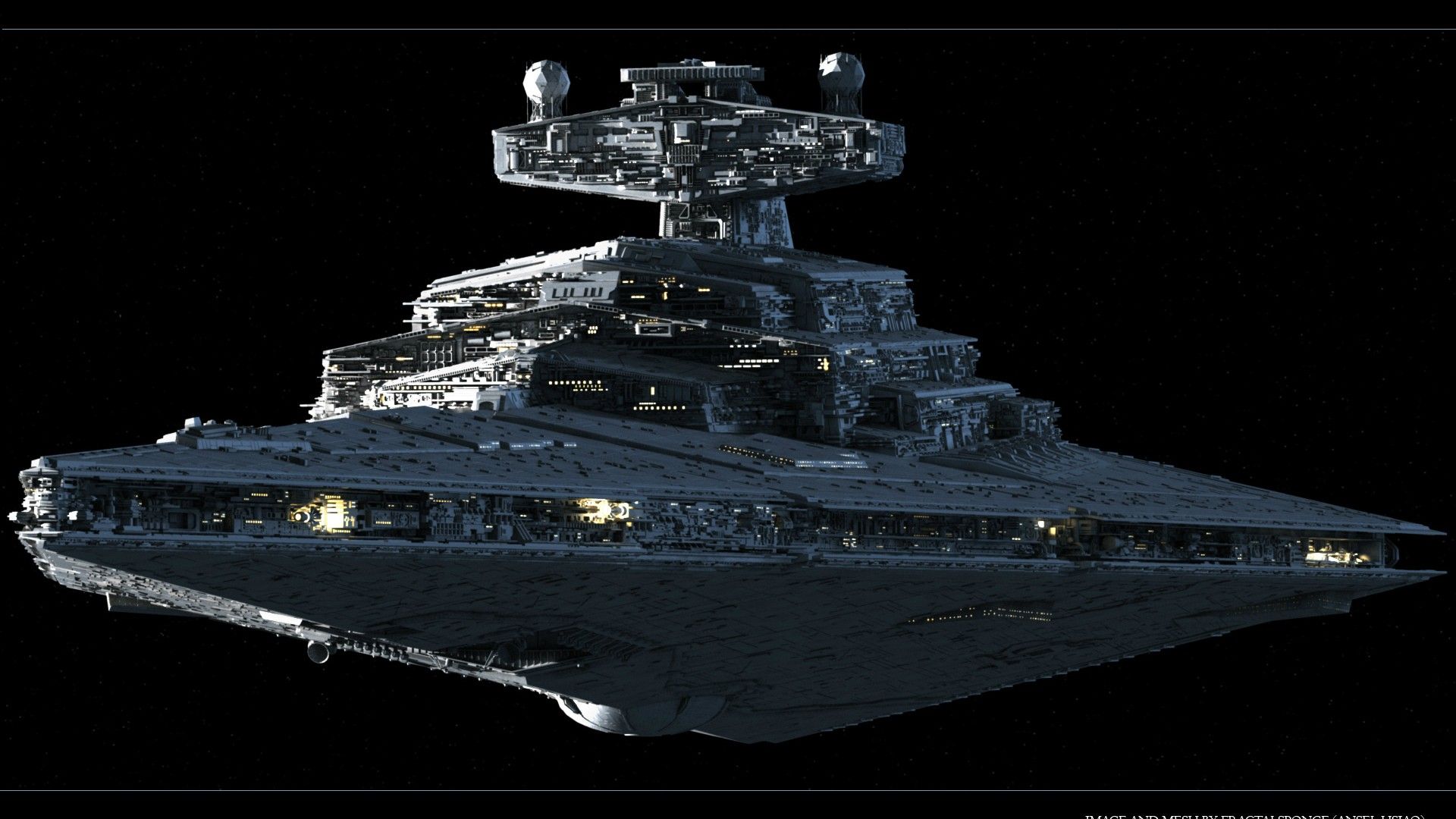 Star Destroyer Background