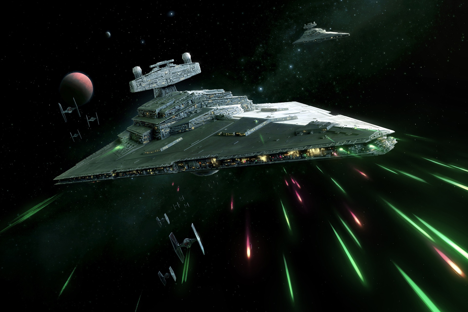 Star Wars Spaceship Background
