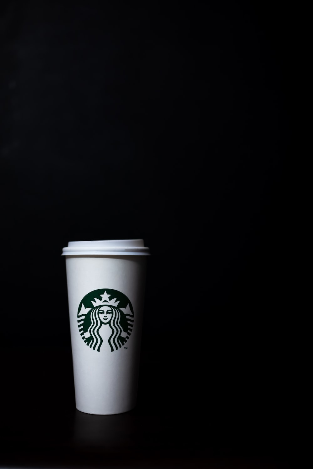 Starbucks Logo Black Background