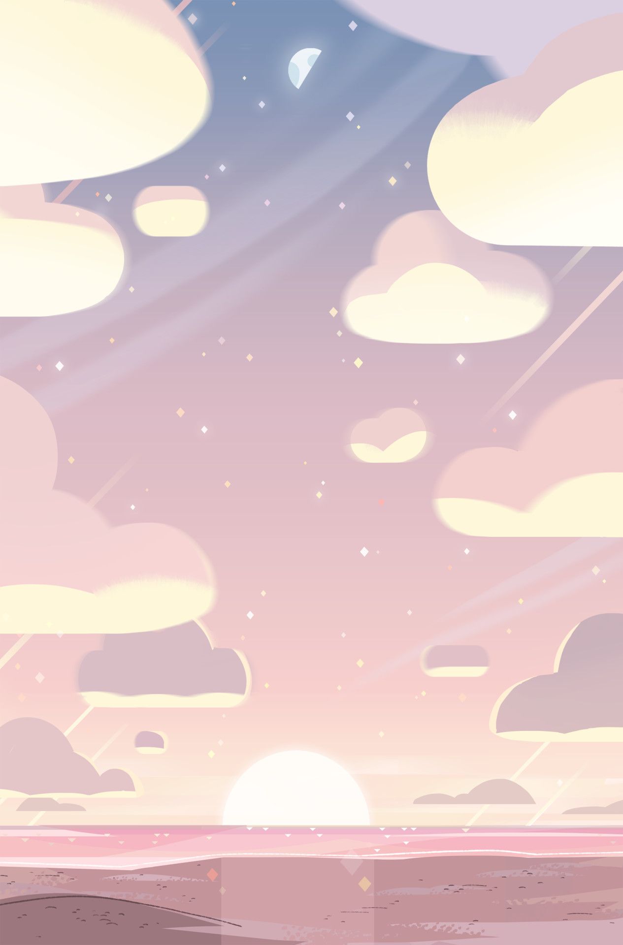 Steven Universe Backgrounds Beach