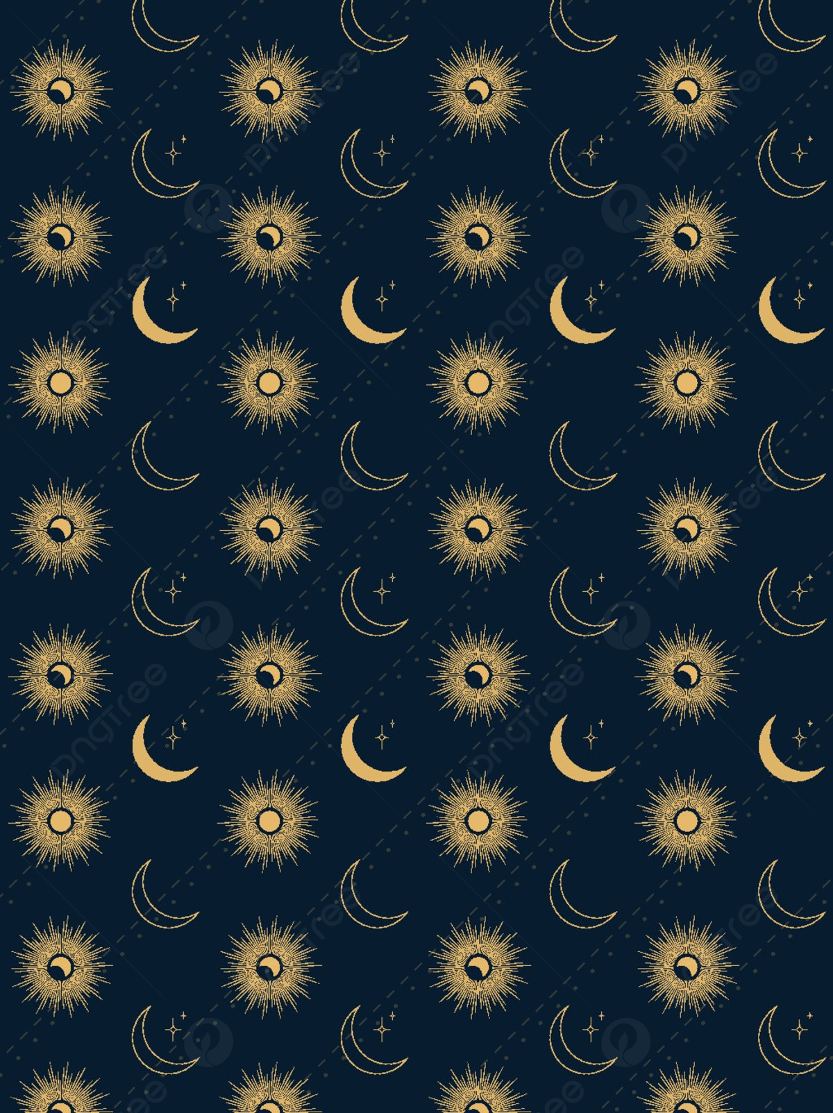 Sun And Moon Background