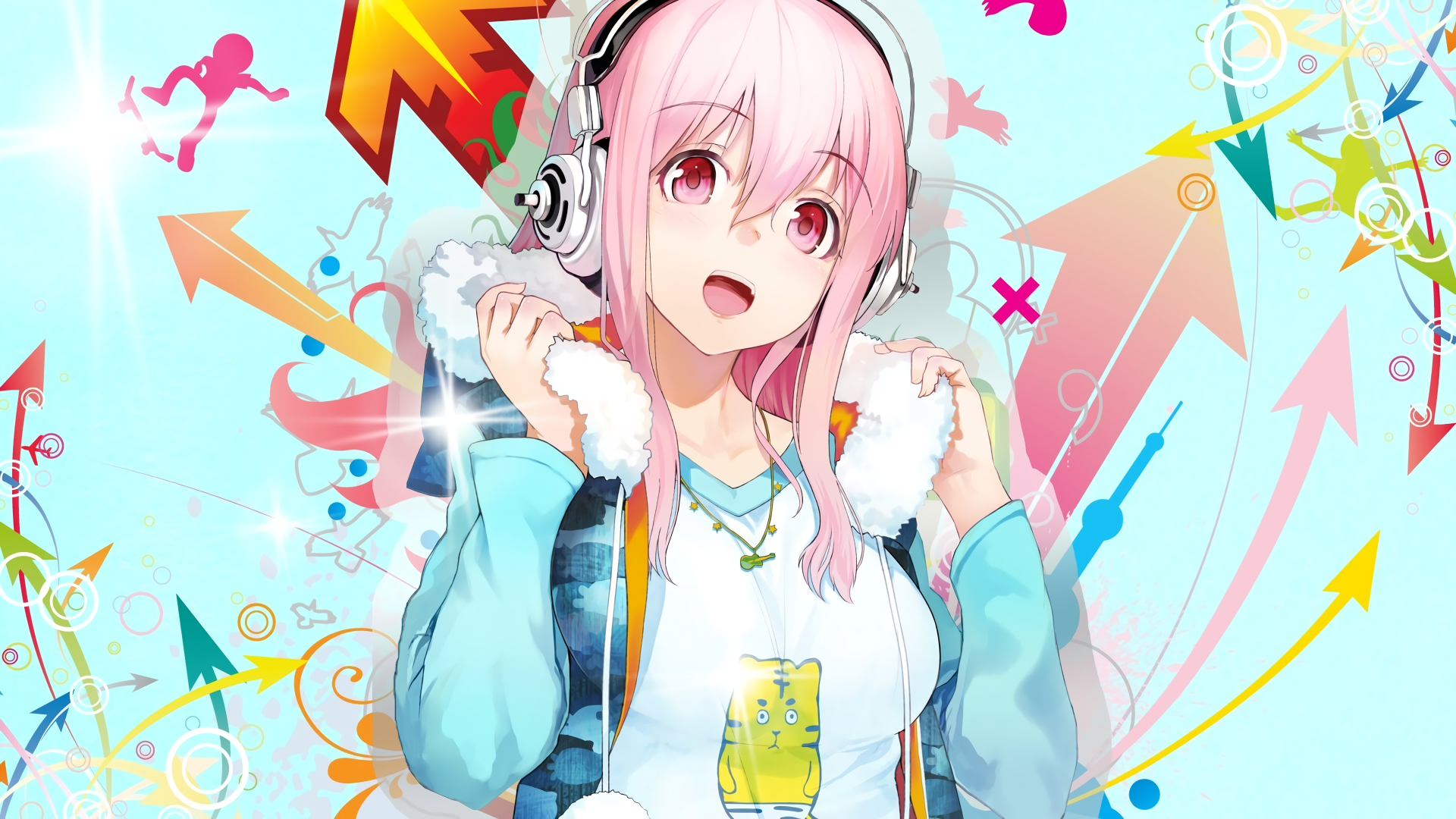 Super Sonico Background