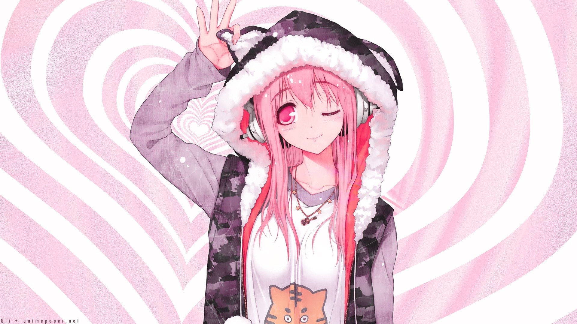 Super Sonico Background