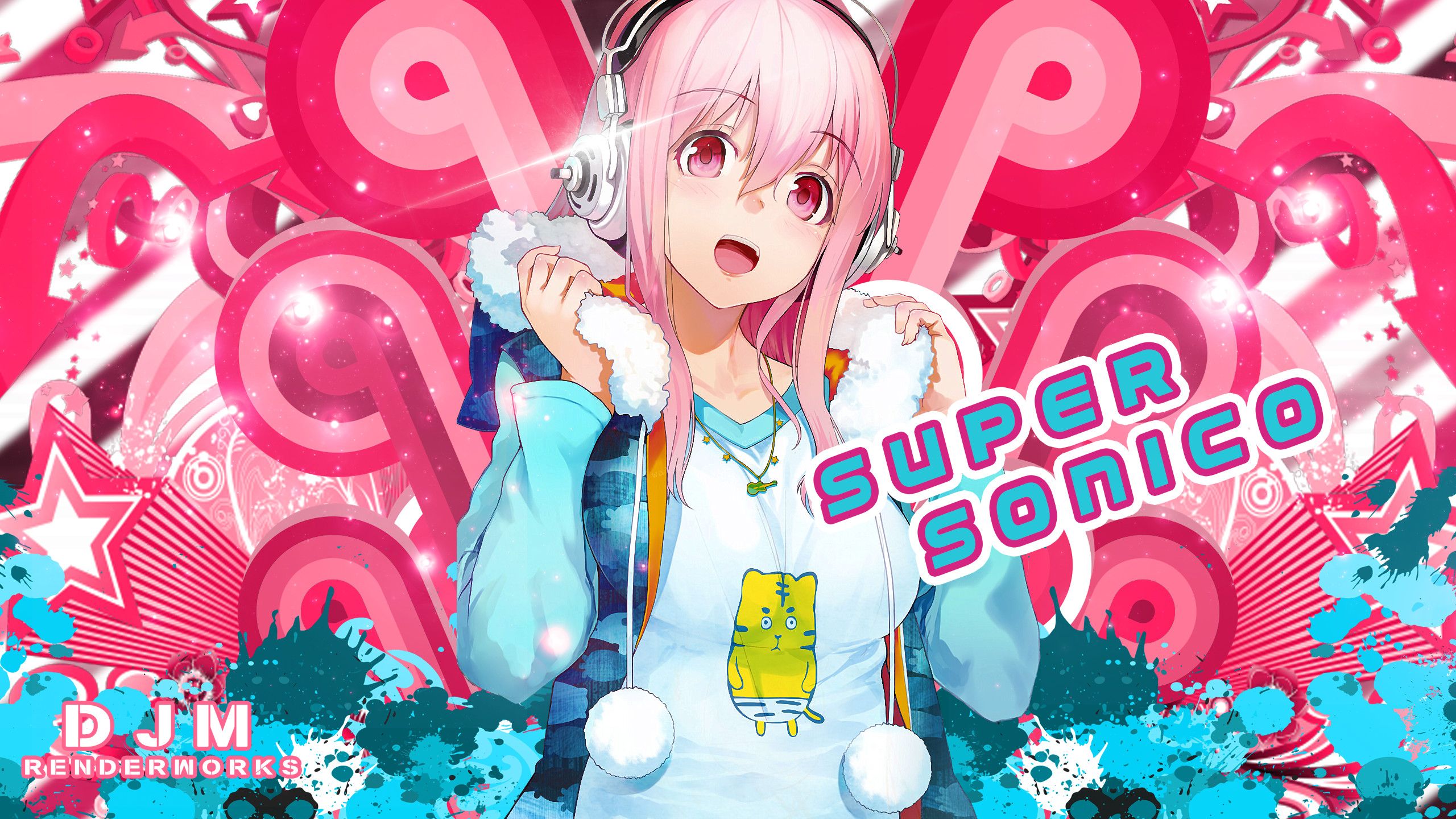 Super Sonico Background