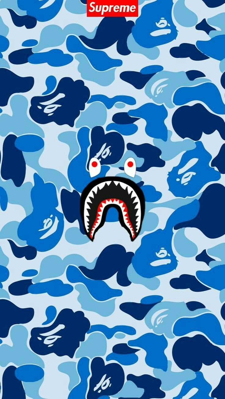 Supreme Bape Background