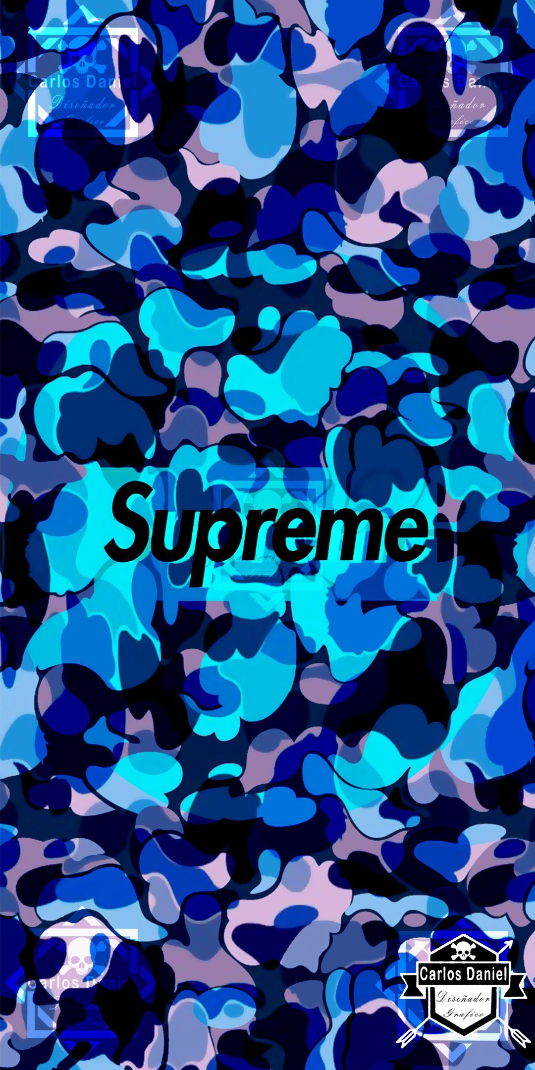 Supreme Bape Background