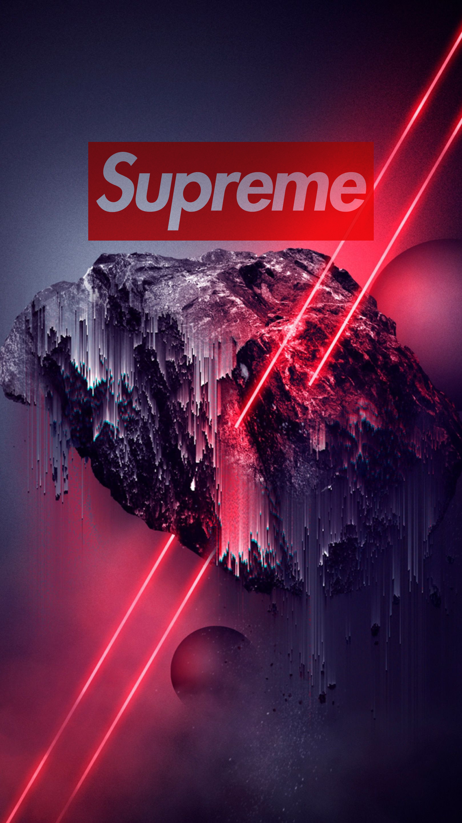 Supreme X Louis Vuitton Background